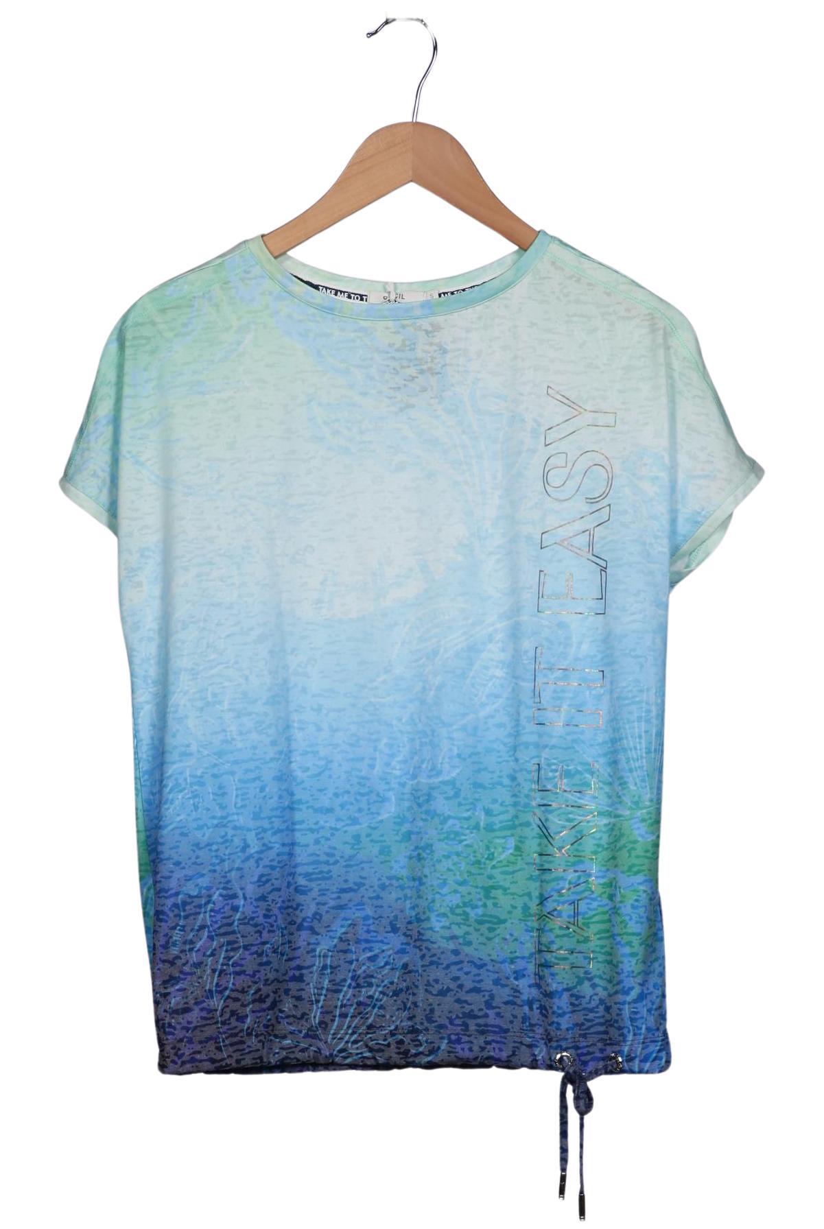 

Cecil Damen T-Shirt, mehrfarbig, Gr. 36