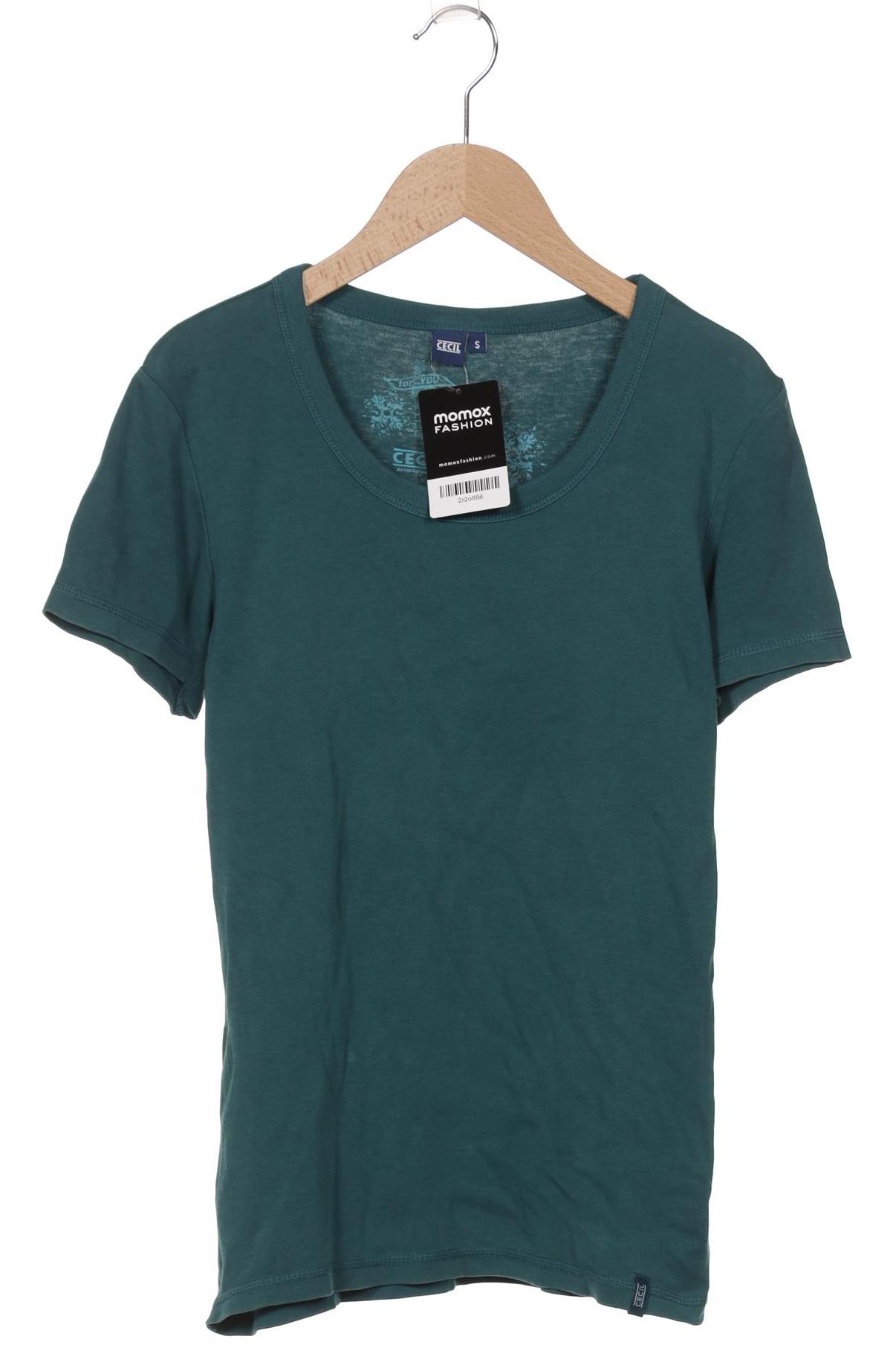 

Cecil Damen T-Shirt, türkis, Gr. 36