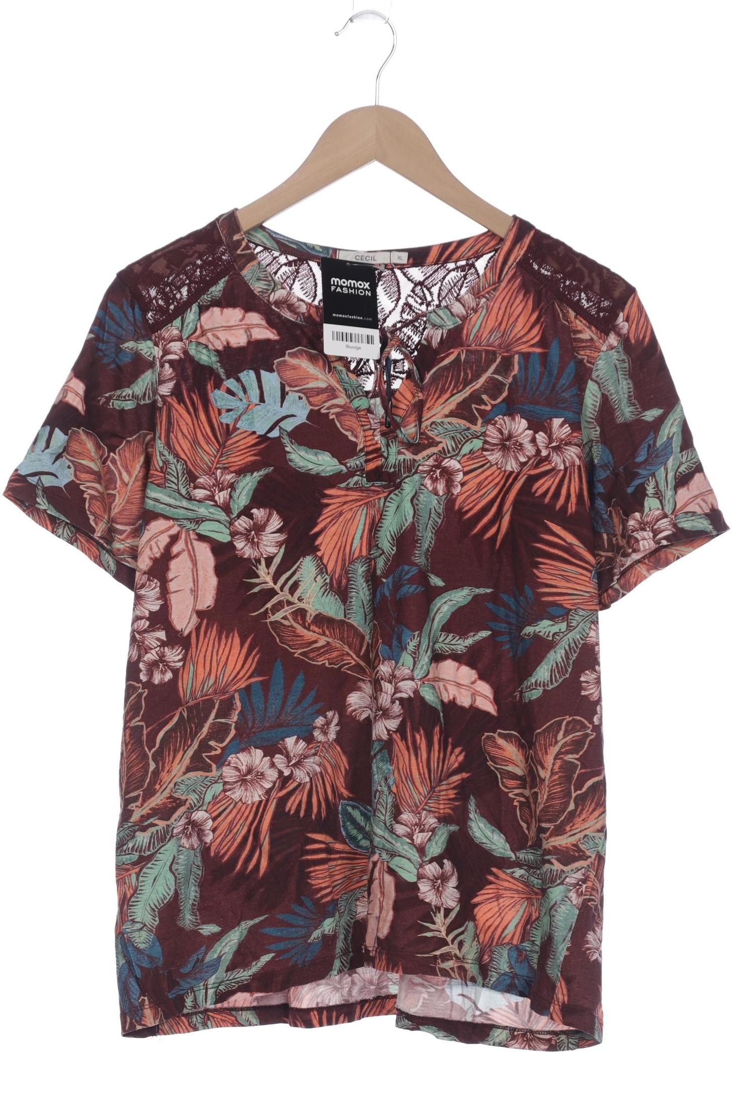 

Cecil Damen T-Shirt, bordeaux, Gr. 44