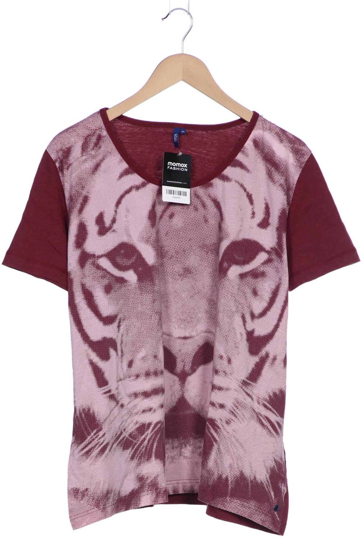 

Cecil Damen T-Shirt, bordeaux, Gr. 46