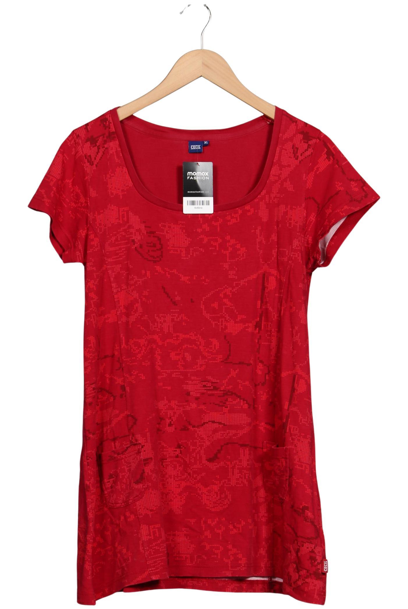 

Cecil Damen T-Shirt, rot, Gr. 44