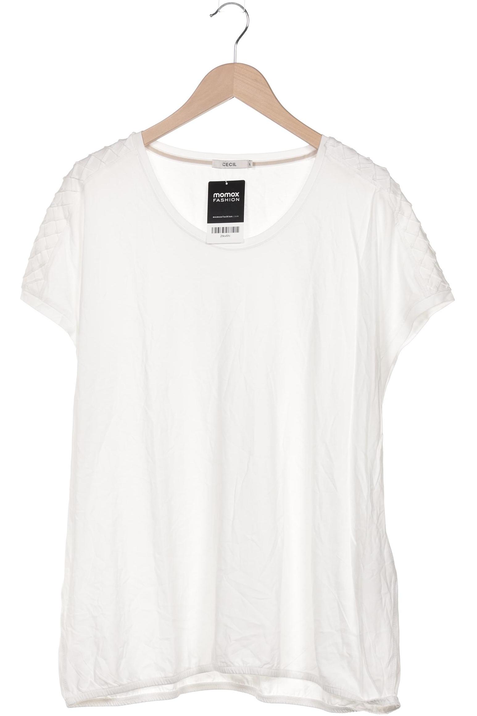 

Cecil Damen T-Shirt, weiß, Gr. 46