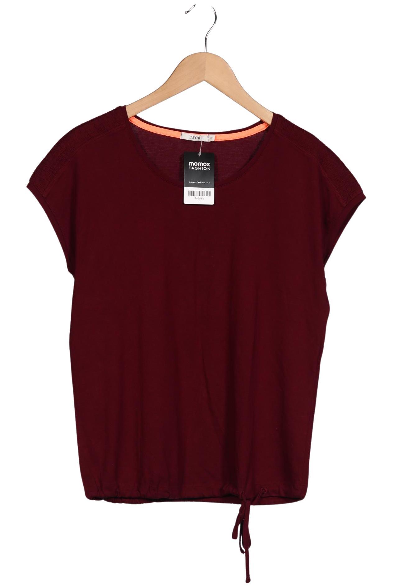 

Cecil Damen T-Shirt, bordeaux, Gr. 38