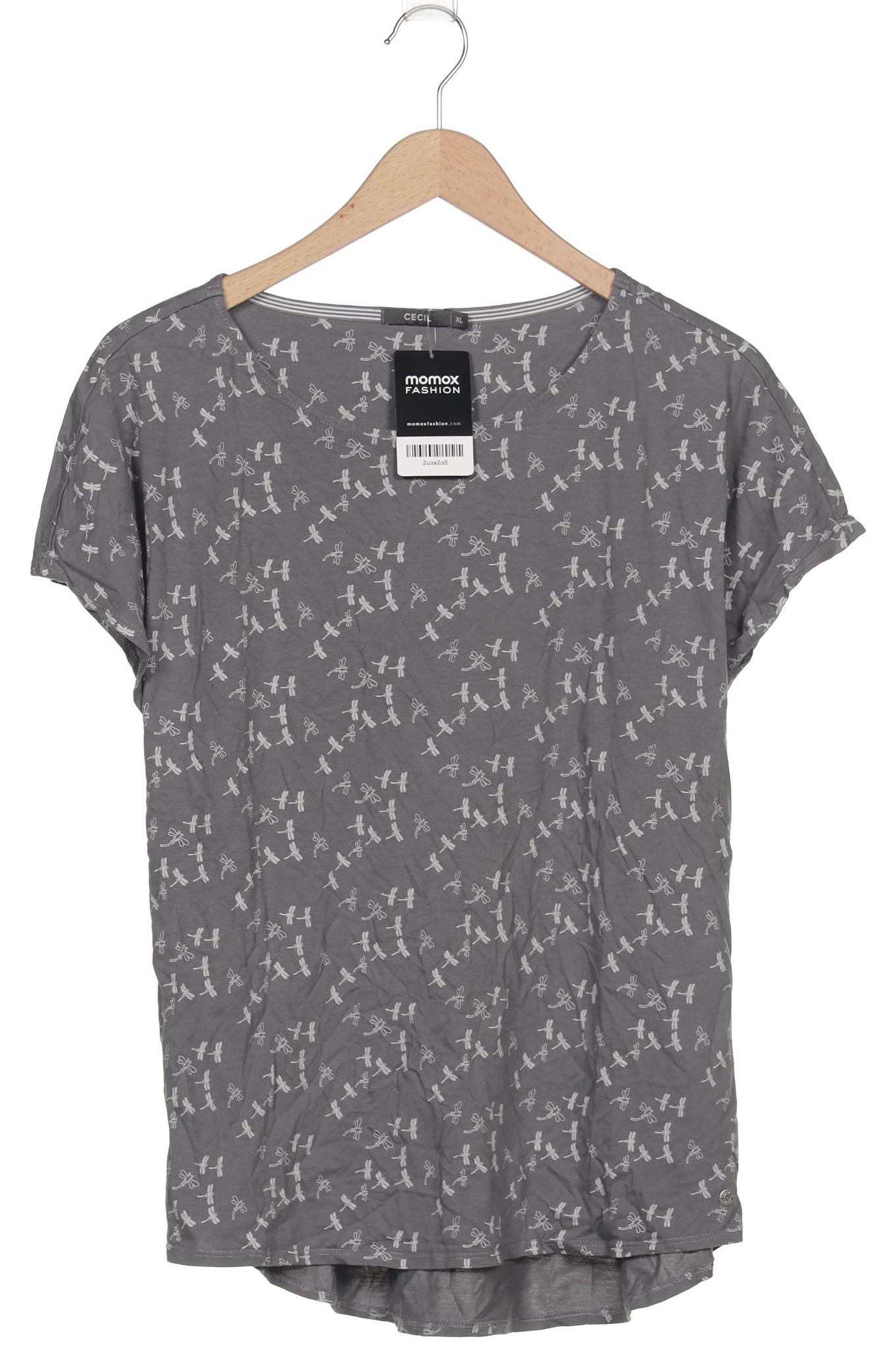 

Cecil Damen T-Shirt, grau, Gr. 44