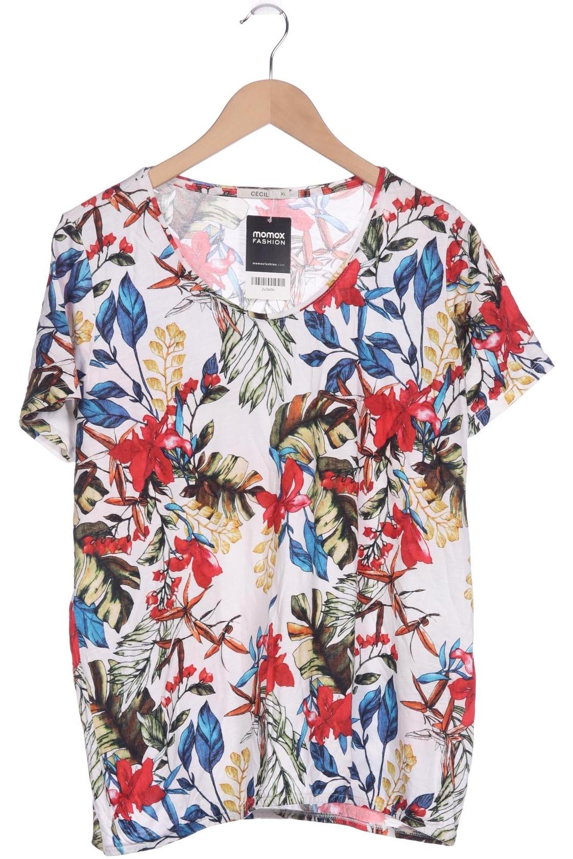 

Cecil Damen T-Shirt, mehrfarbig, Gr. 44