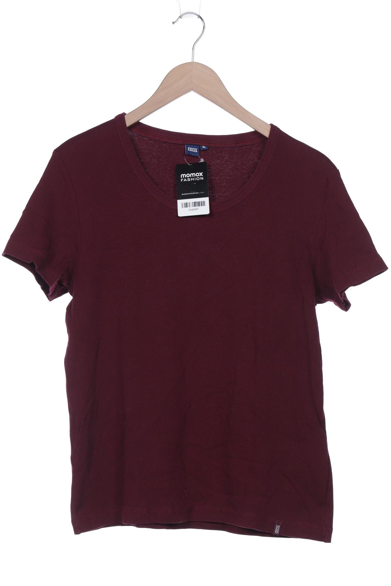 

Cecil Damen T-Shirt, bordeaux, Gr. 44