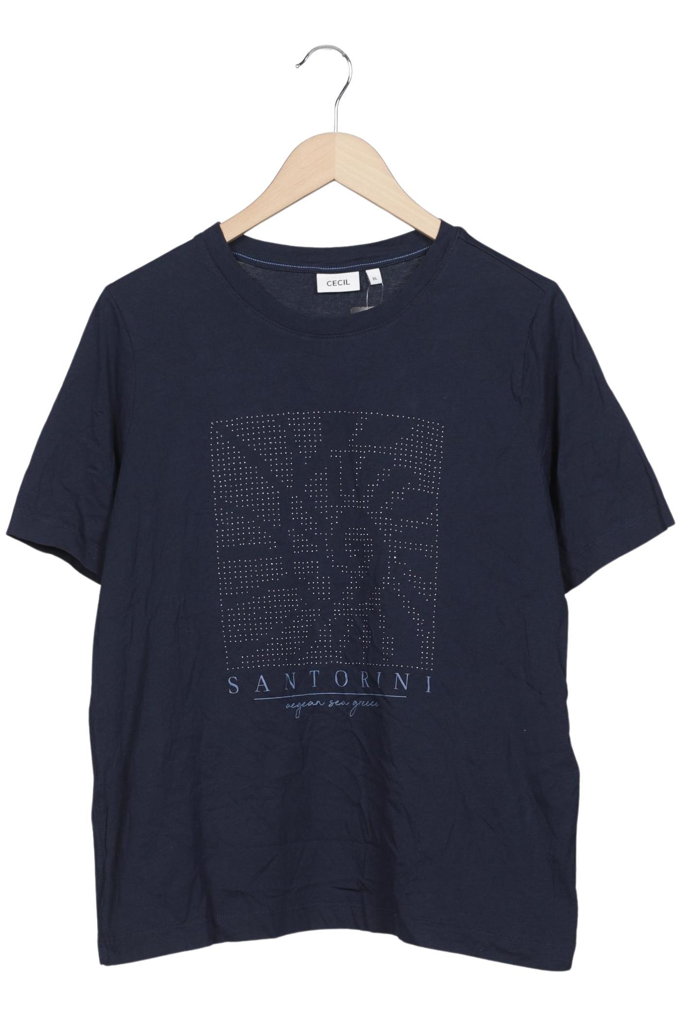 

Cecil Damen T-Shirt, marineblau, Gr. 44