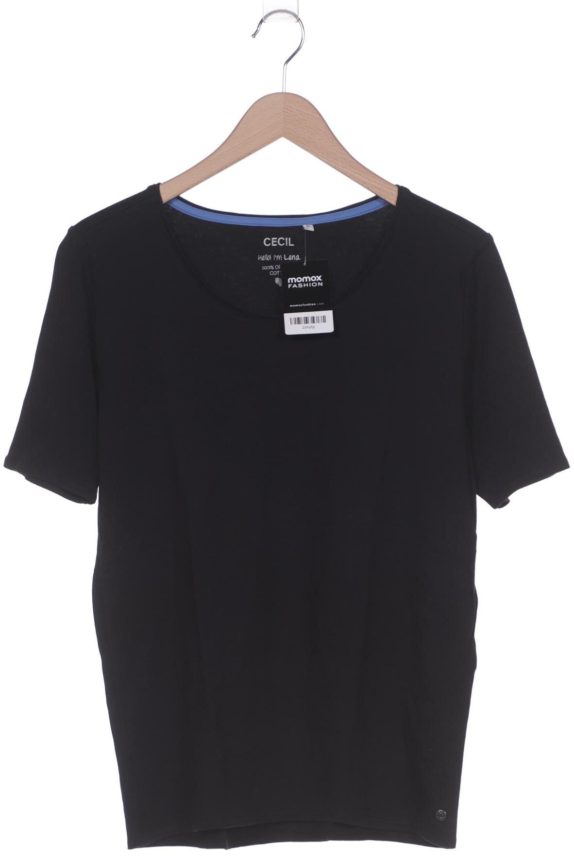 

Cecil Damen T-Shirt, schwarz, Gr. 44
