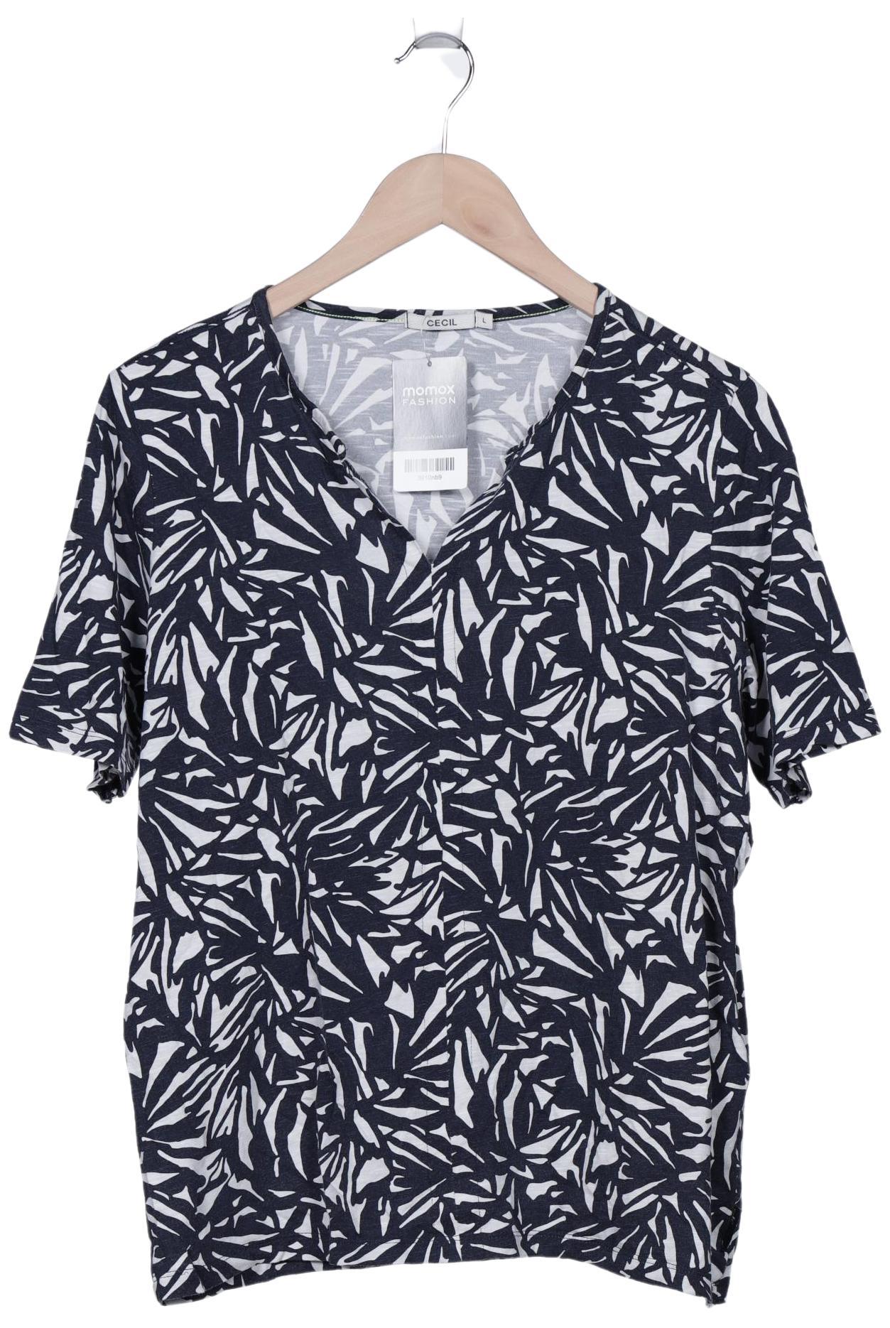 

Cecil Damen T-Shirt, marineblau, Gr. 42