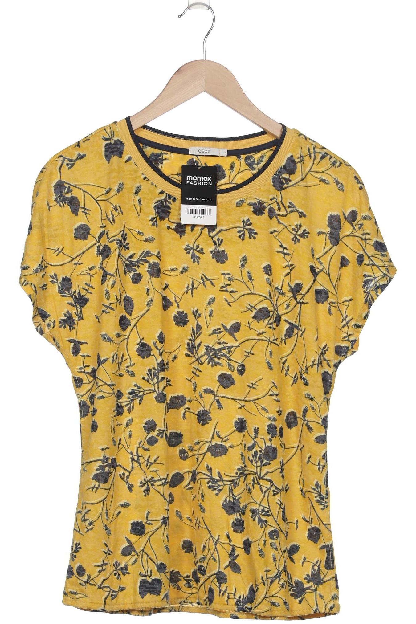 

Cecil Damen T-Shirt, gelb, Gr. 42