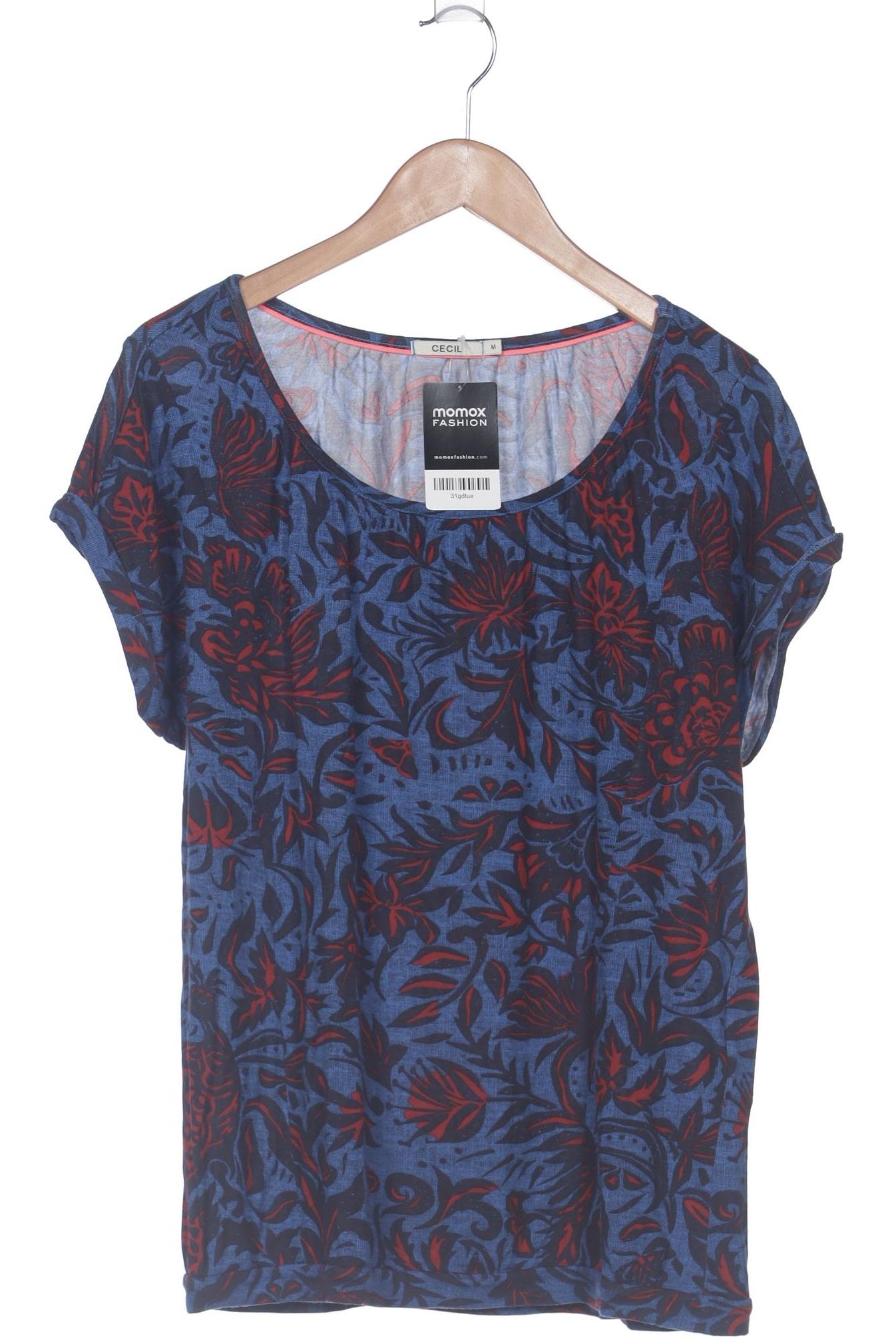 

Cecil Damen T-Shirt, blau, Gr. 38