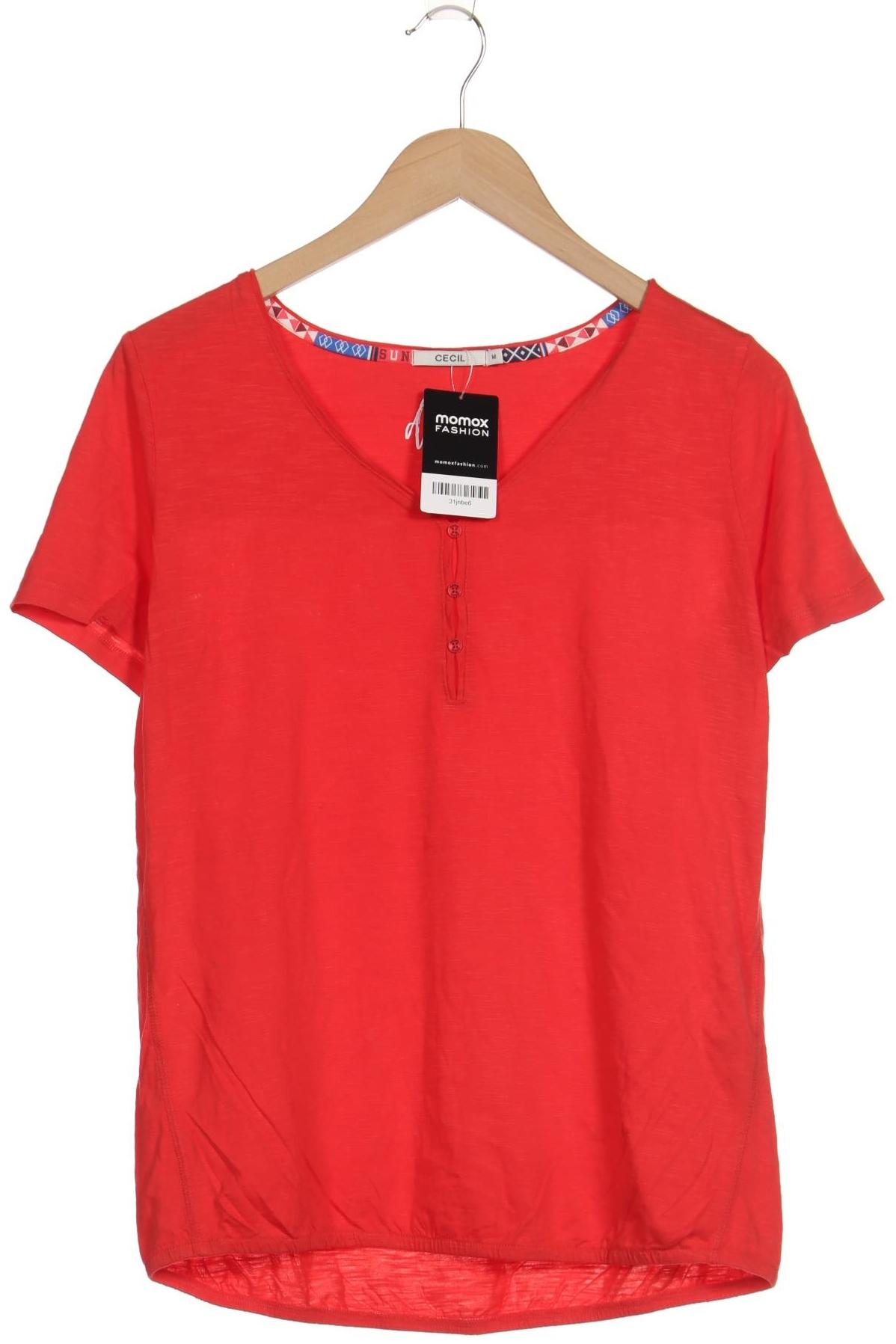 

Cecil Damen T-Shirt, rot, Gr. 38