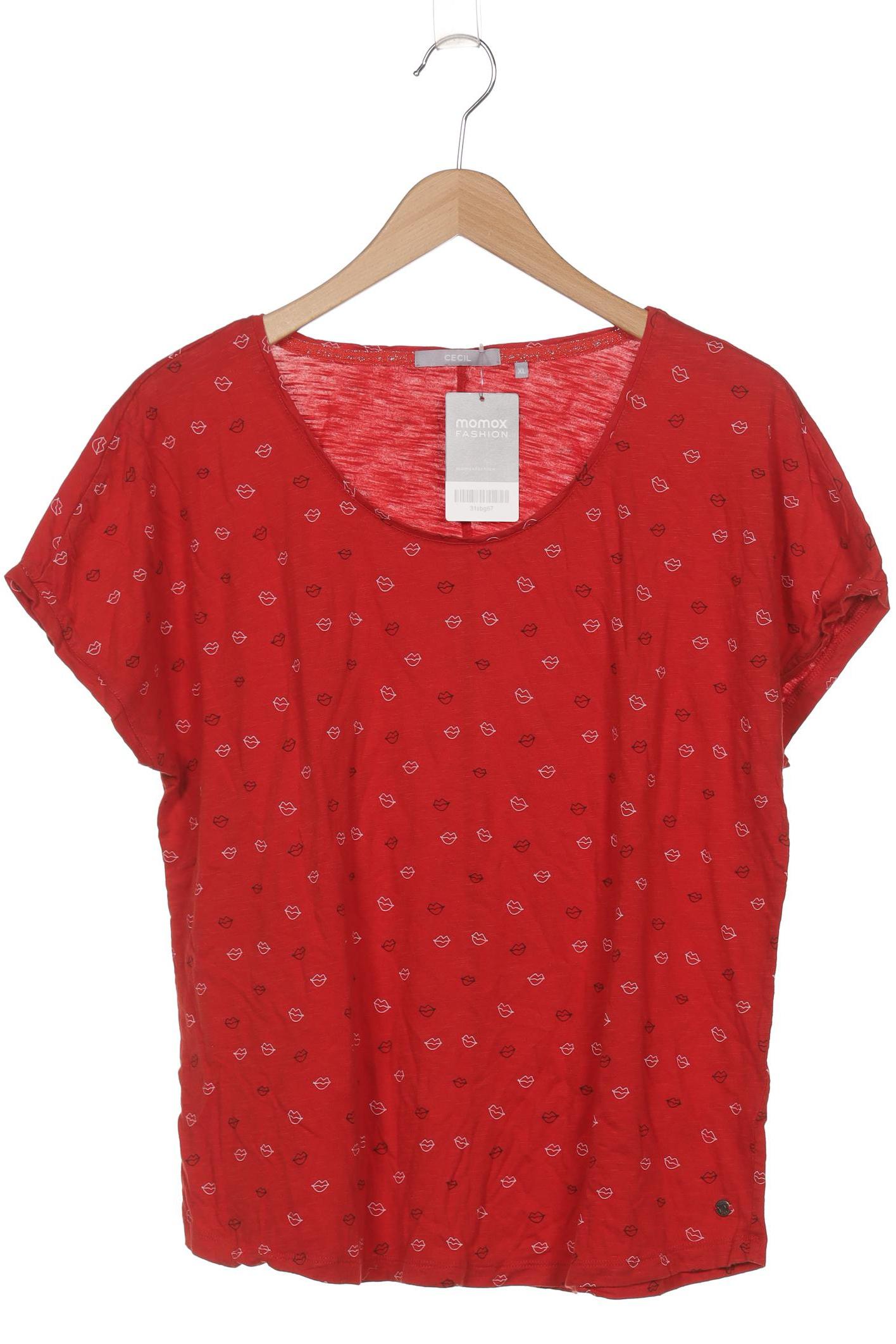 

Cecil Damen T-Shirt, rot, Gr. 44