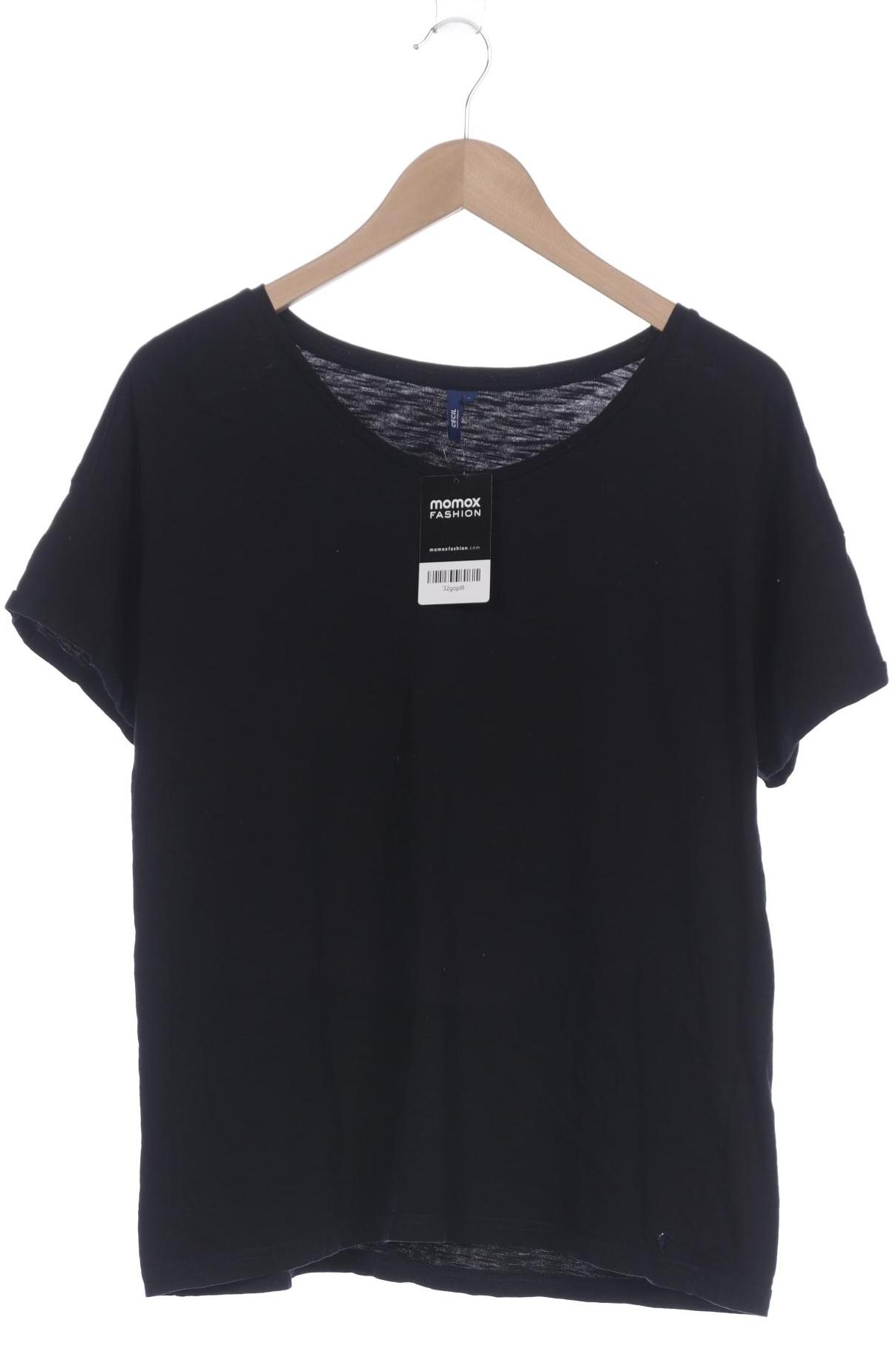 

Cecil Damen T-Shirt, schwarz, Gr. 42