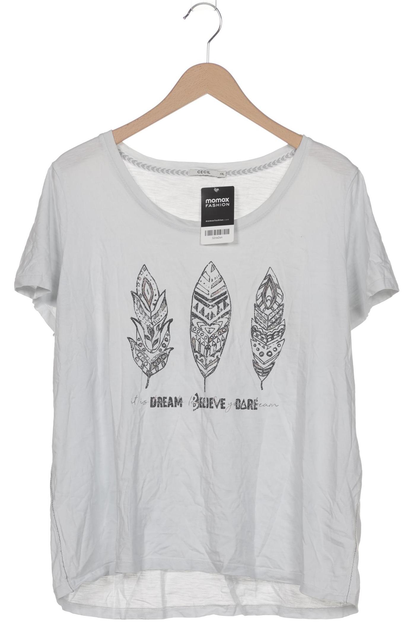 

Cecil Damen T-Shirt, hellblau, Gr. 46