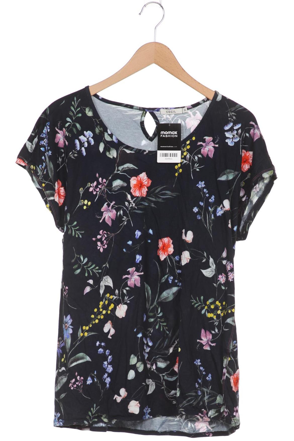 

CECIL Damen T-Shirt, marineblau