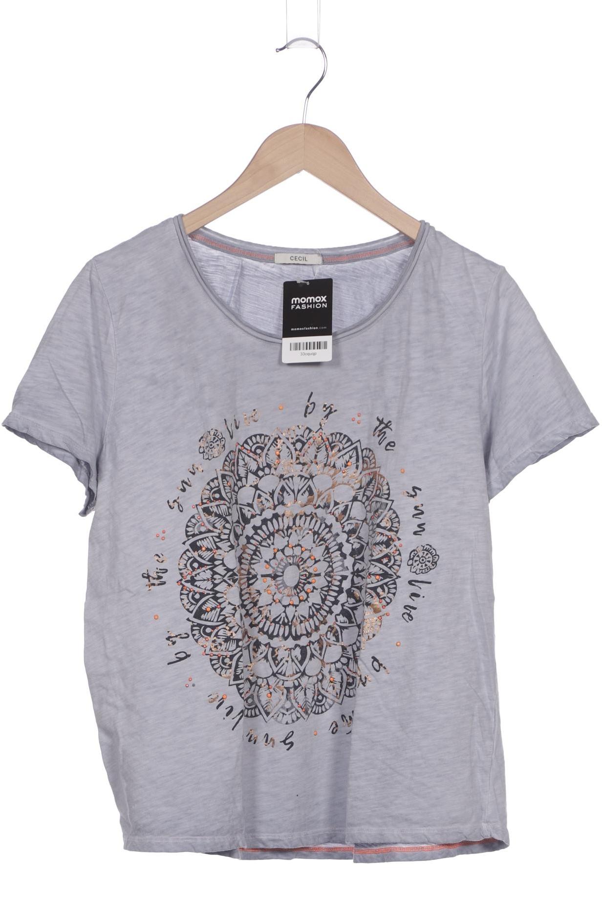 

Cecil Damen T-Shirt, blau, Gr. 44