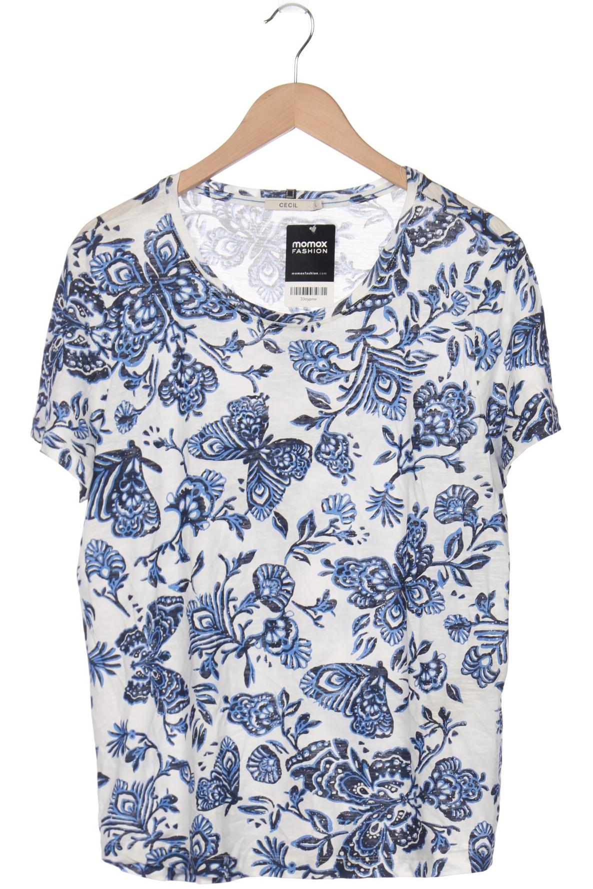 

CECIL Damen T-Shirt, blau