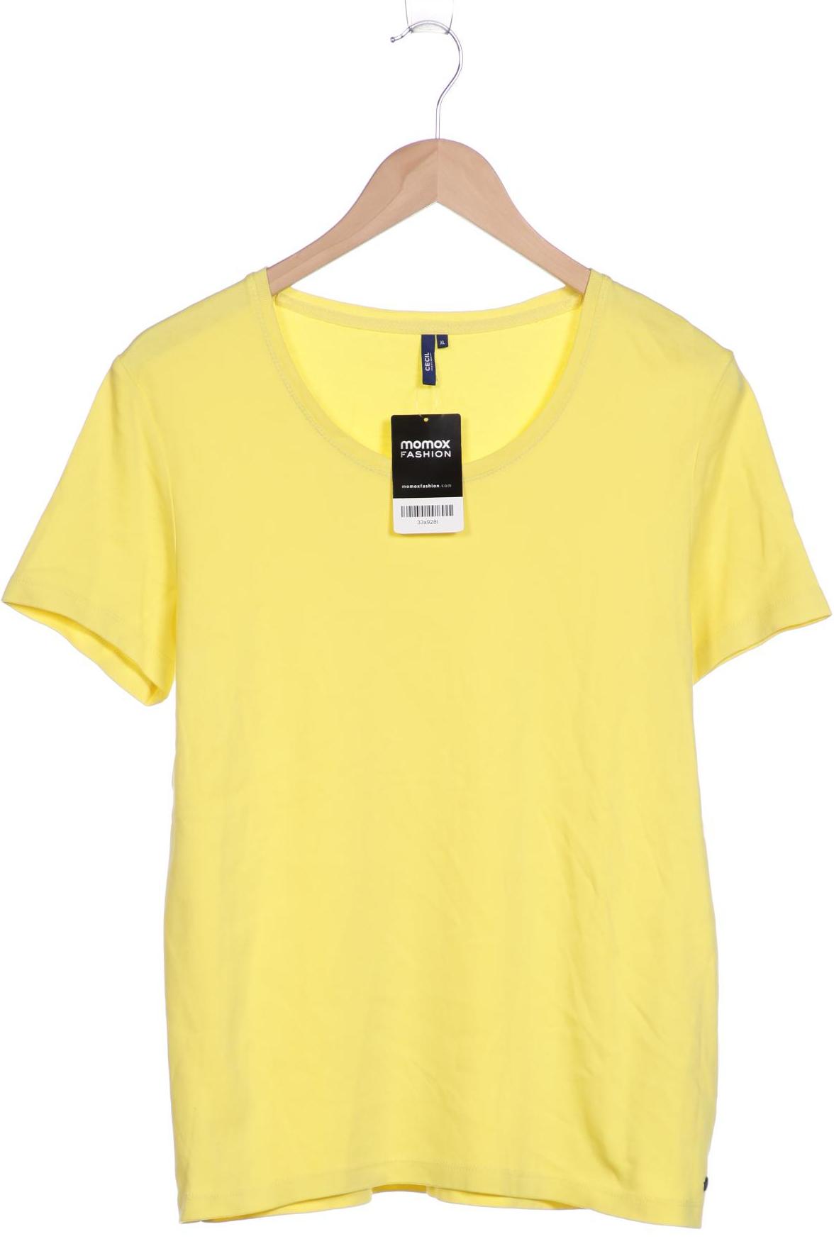 

CECIL Damen T-Shirt, gelb