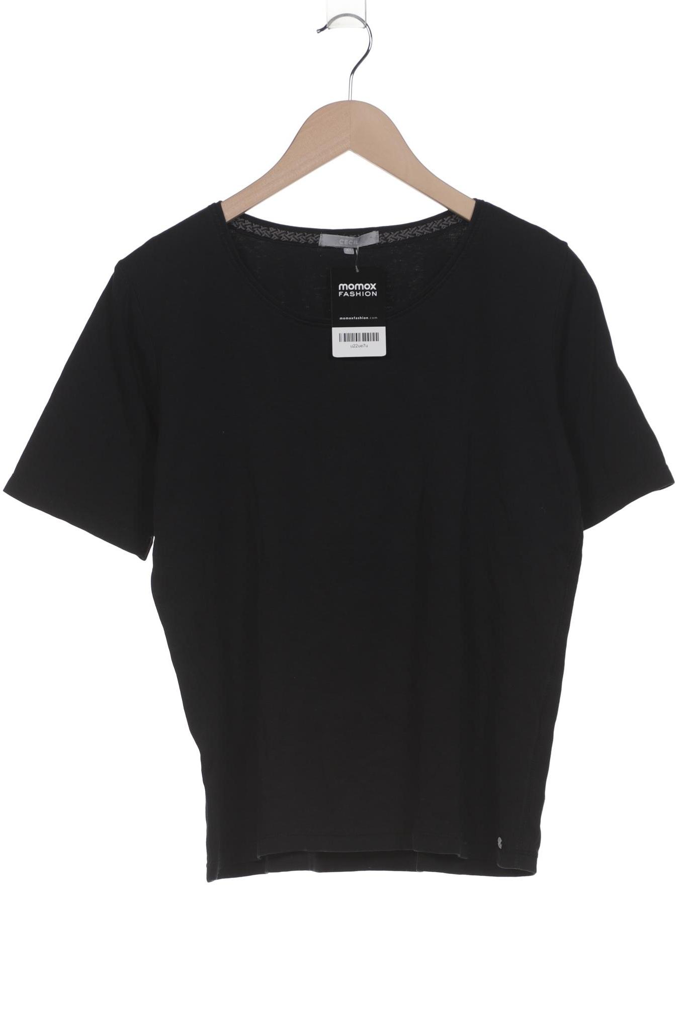 

Cecil Damen T-Shirt, schwarz, Gr. 44