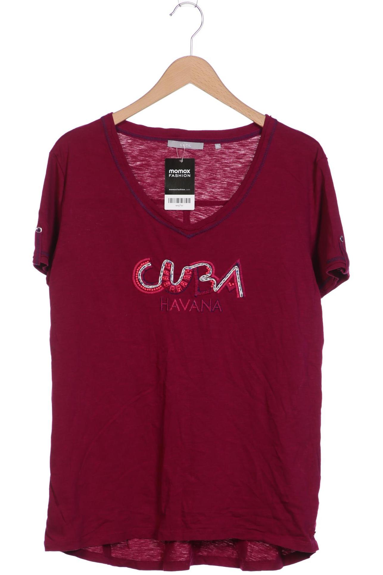 

CECIL Damen T-Shirt, bordeaux