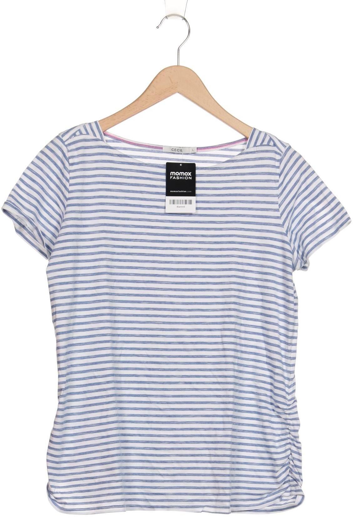 

Cecil Damen T-Shirt, hellblau, Gr. 42