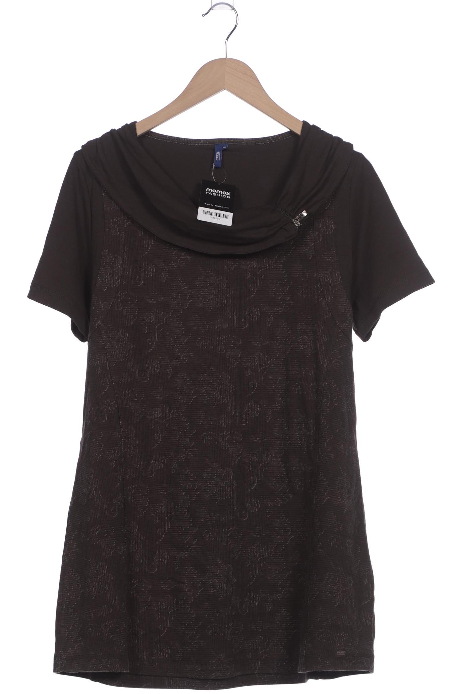 

Cecil Damen T-Shirt, braun, Gr. 46