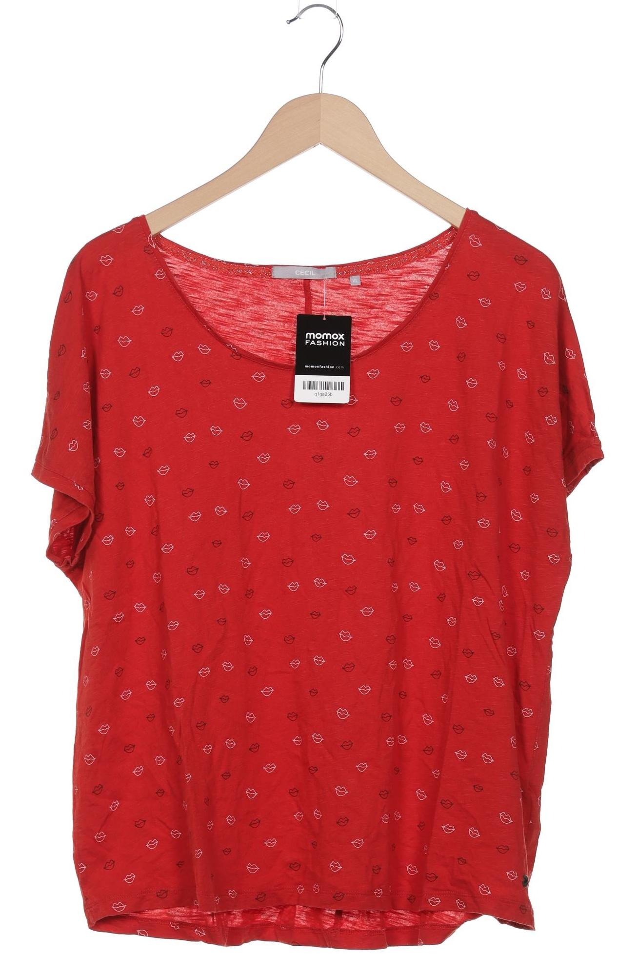 

Cecil Damen T-Shirt, rot, Gr. 44