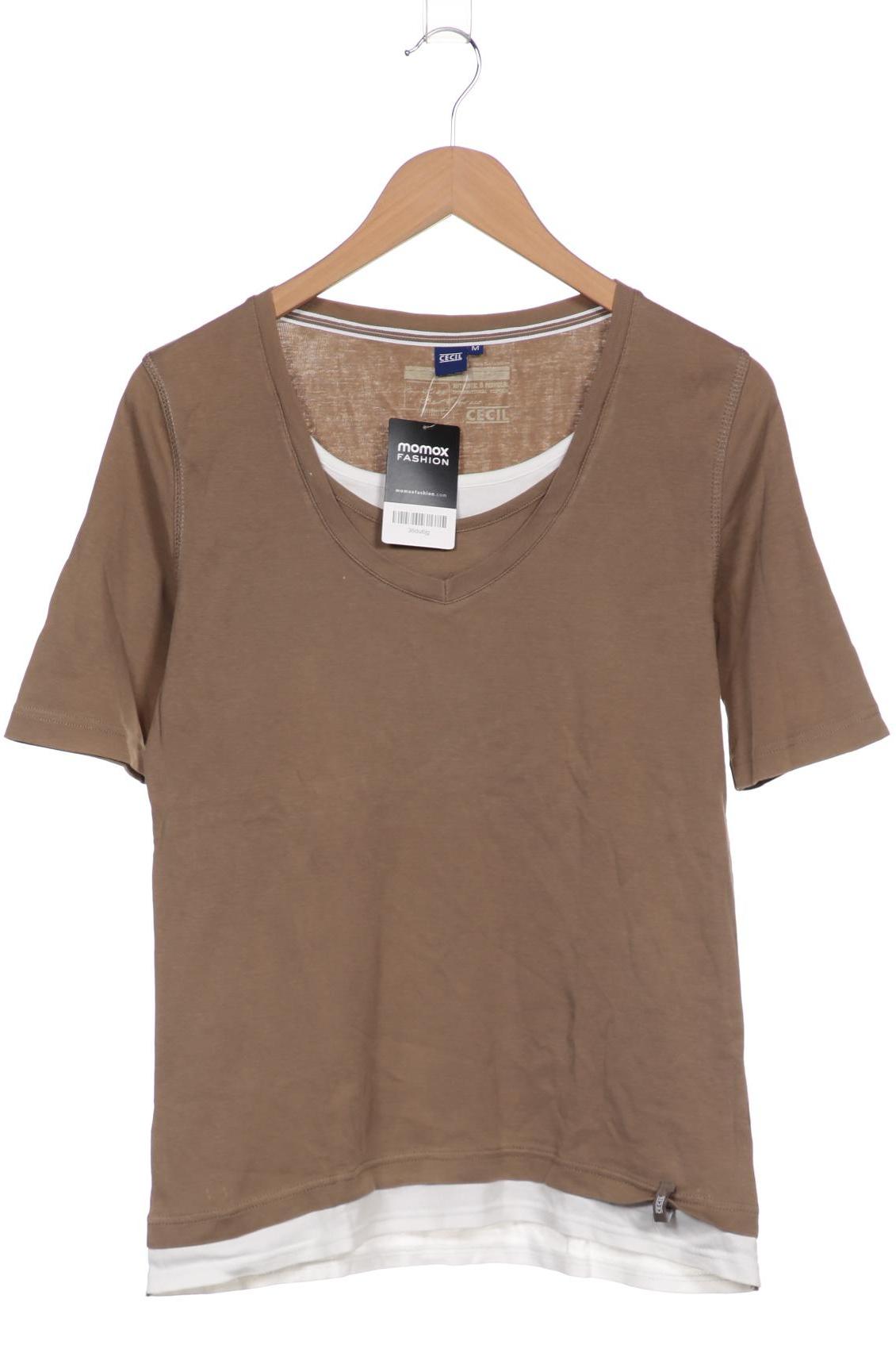 

CECIL Damen T-Shirt, braun