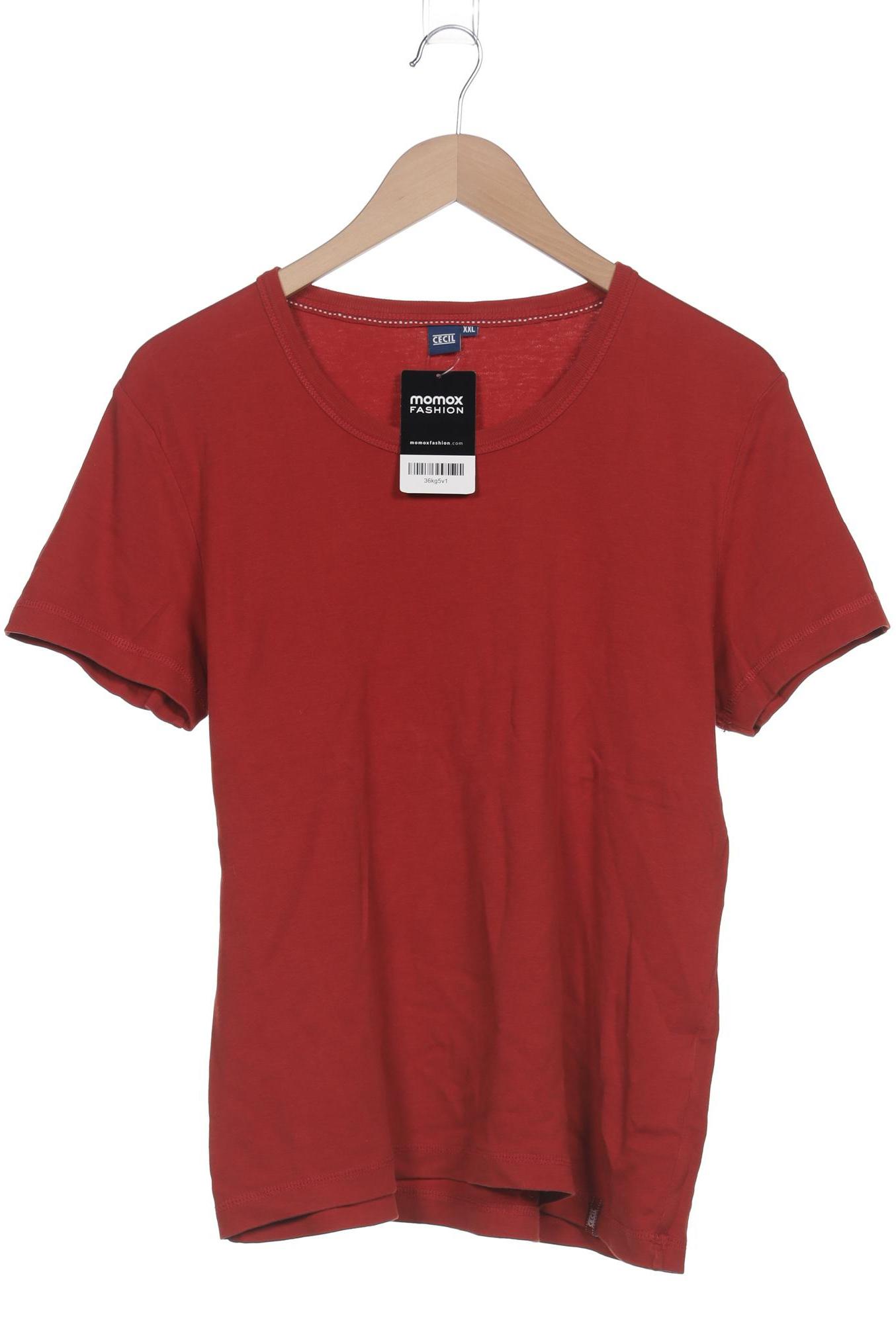 

Cecil Damen T-Shirt, rot, Gr. 46