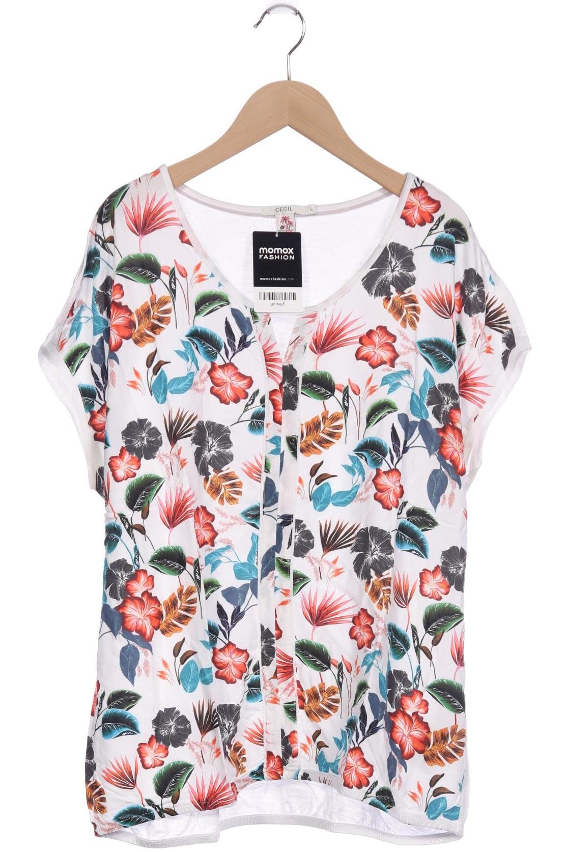 

Cecil Damen T-Shirt, weiß, Gr. 42