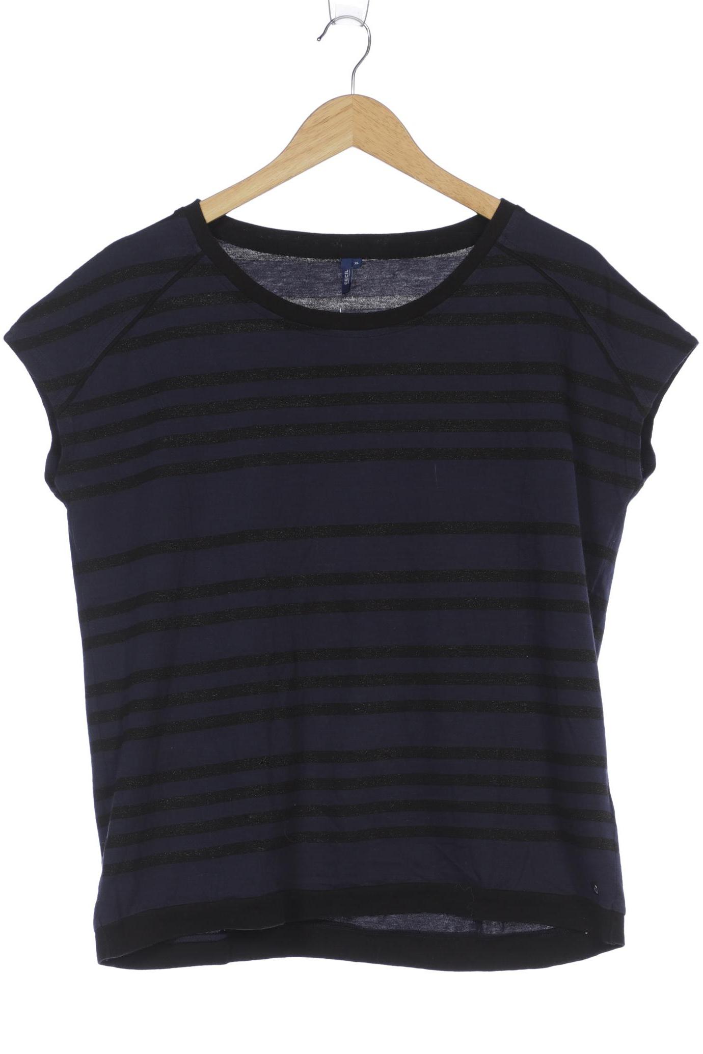 

Cecil Damen T-Shirt, blau, Gr. 44