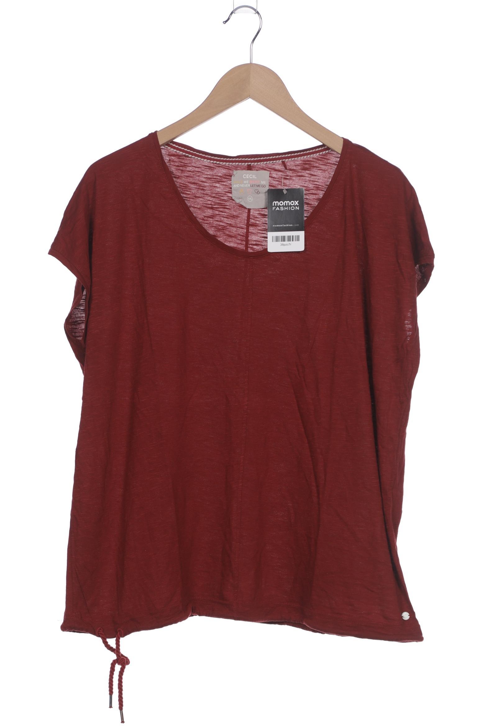 

Cecil Damen T-Shirt, bordeaux, Gr. 46