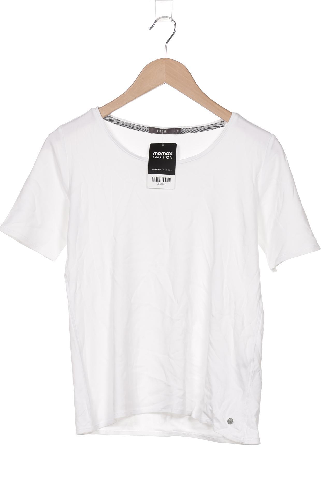 

Cecil Damen T-Shirt, weiß, Gr. 36