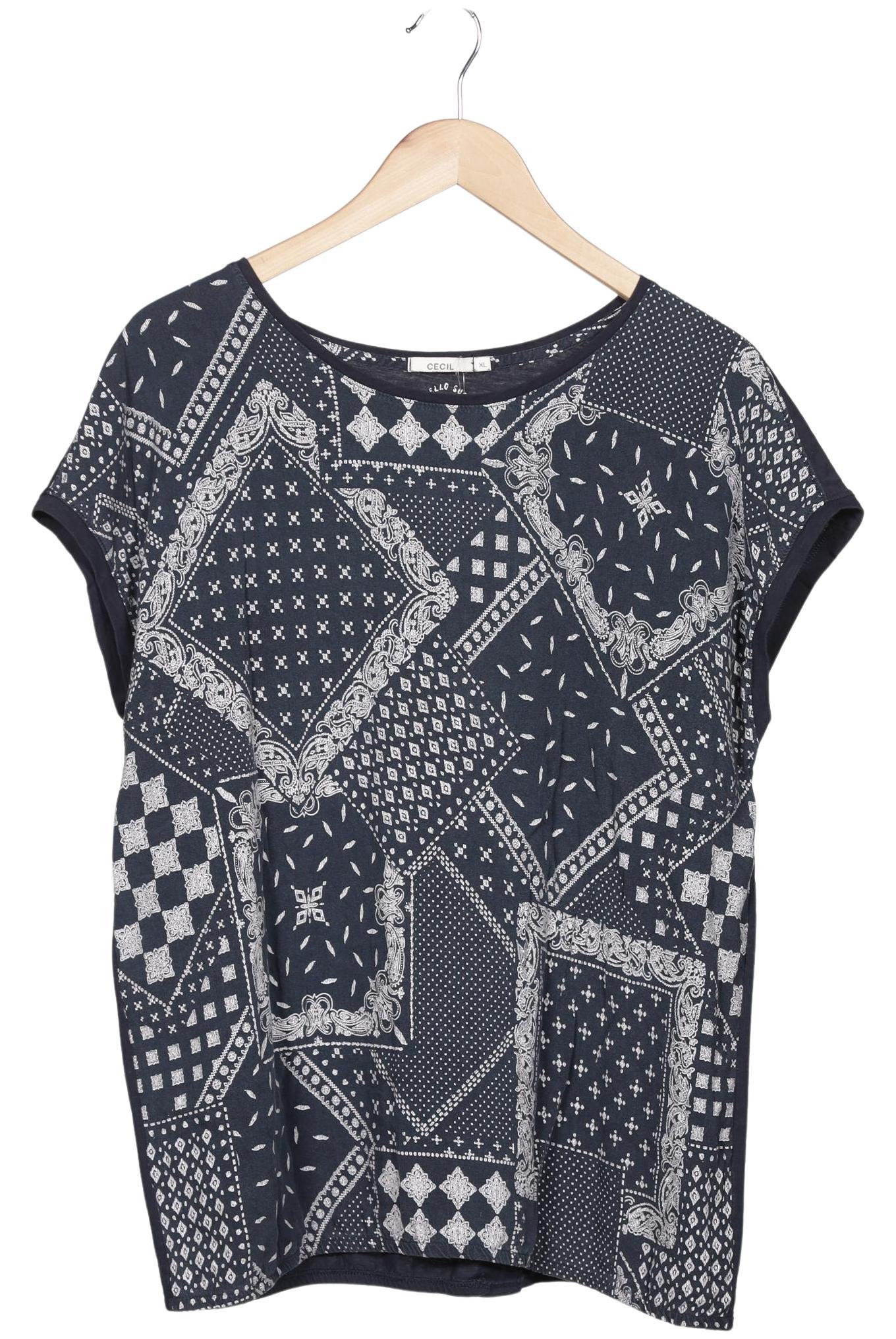 

Cecil Damen T-Shirt, mehrfarbig, Gr. 44