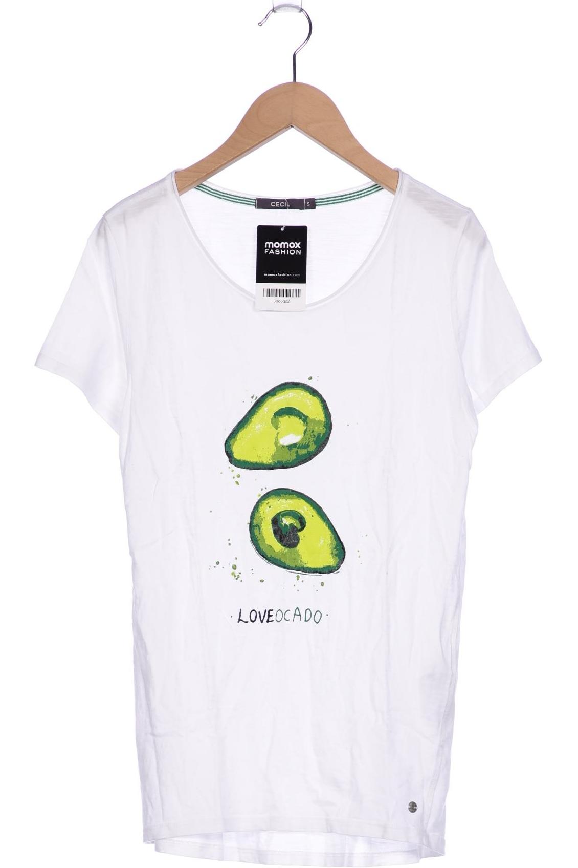 

Cecil Damen T-Shirt, weiß, Gr. 36