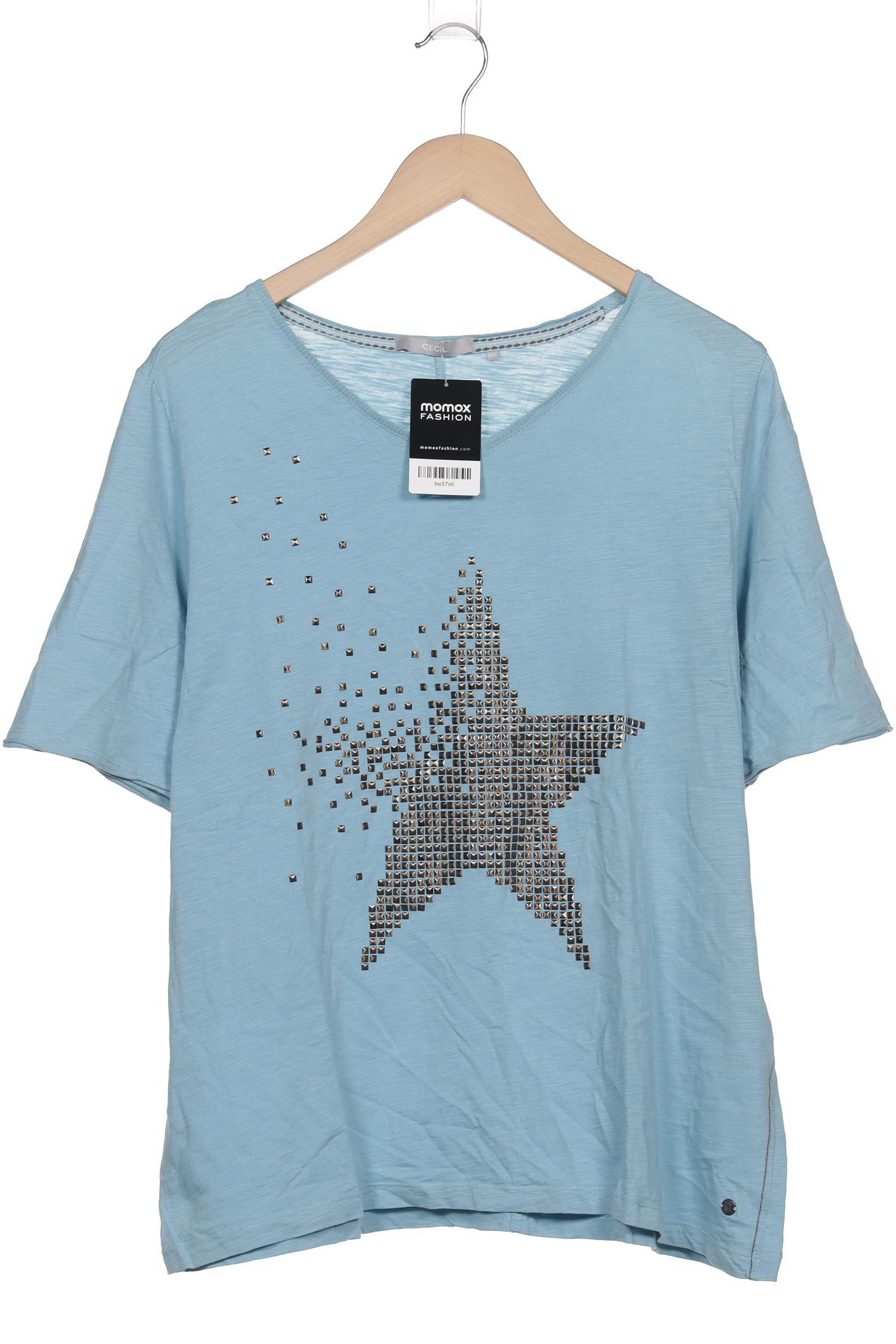 

Cecil Damen T-Shirt, blau, Gr. 46