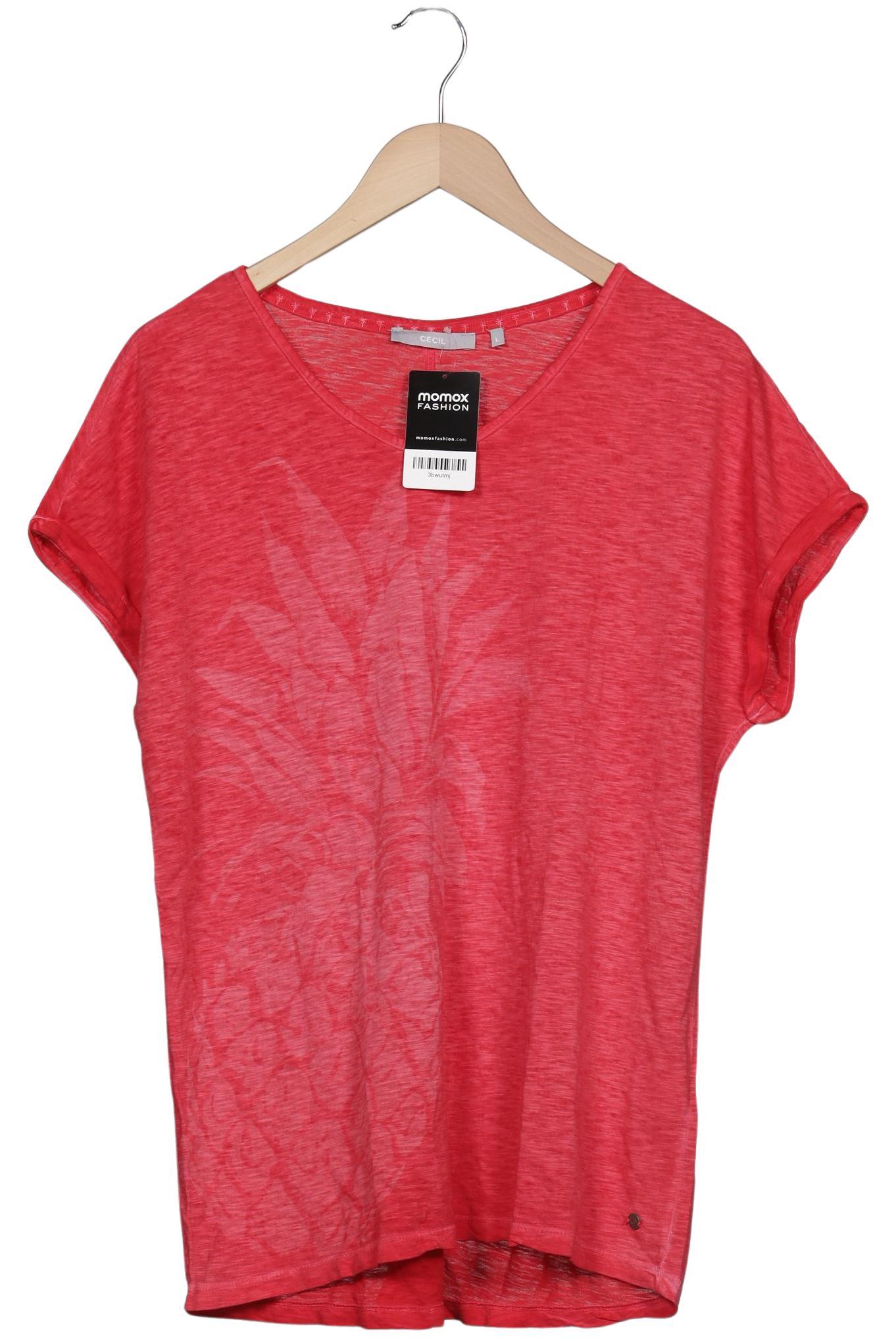 

Cecil Damen T-Shirt, rot, Gr. 42