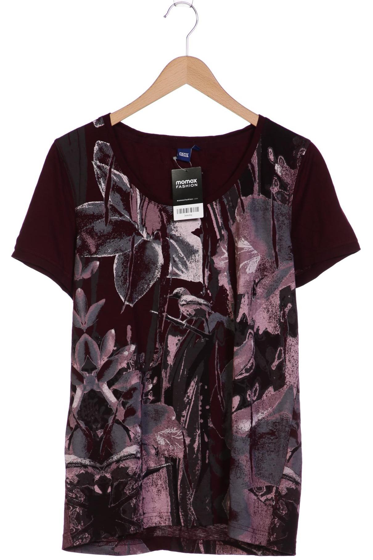 

CECIL Damen T-Shirt, bordeaux