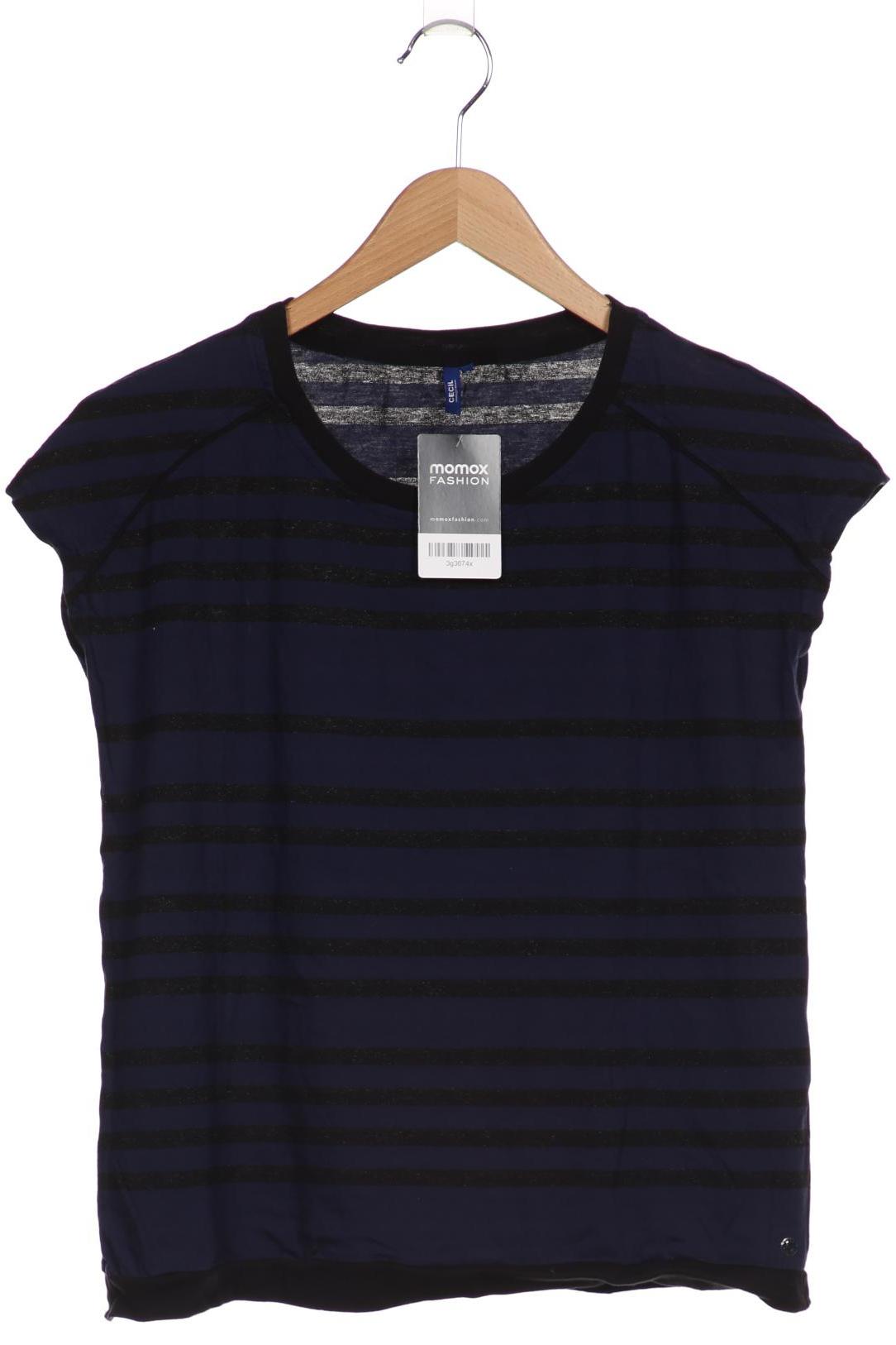 

CECIL Damen T-Shirt, marineblau