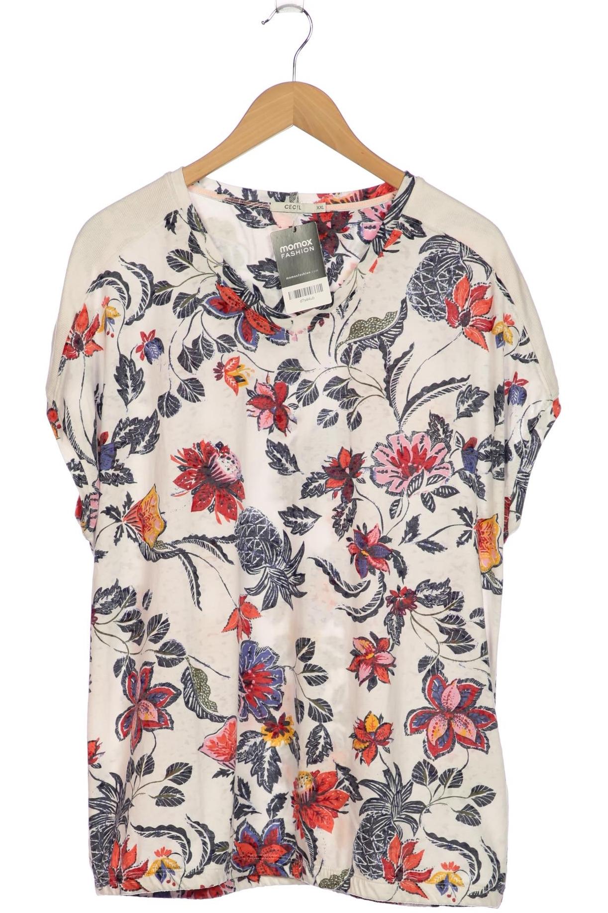 

Cecil Damen T-Shirt, weiß, Gr. 46