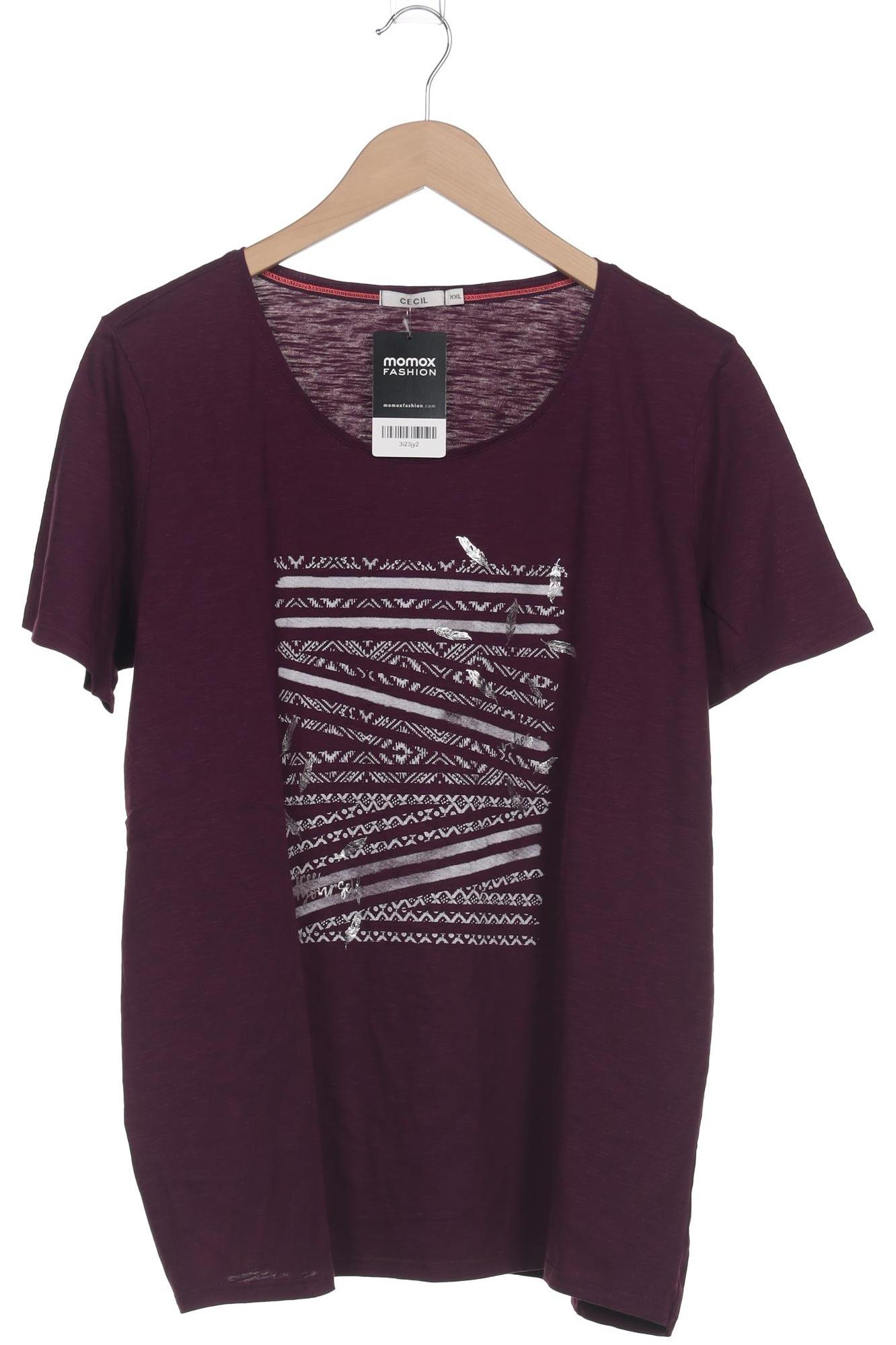 

Cecil Damen T-Shirt, flieder, Gr. 46