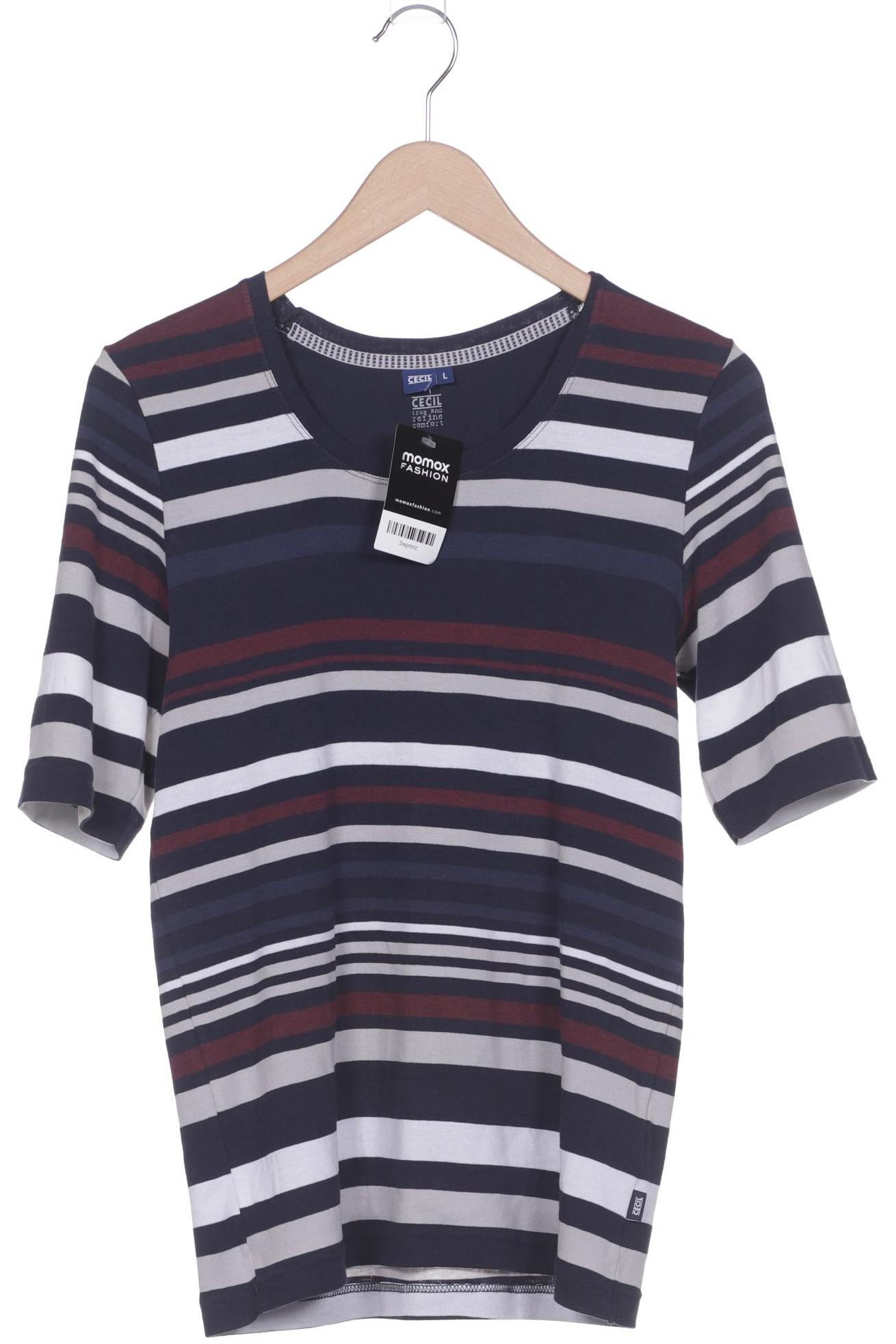 

CECIL Damen T-Shirt, marineblau