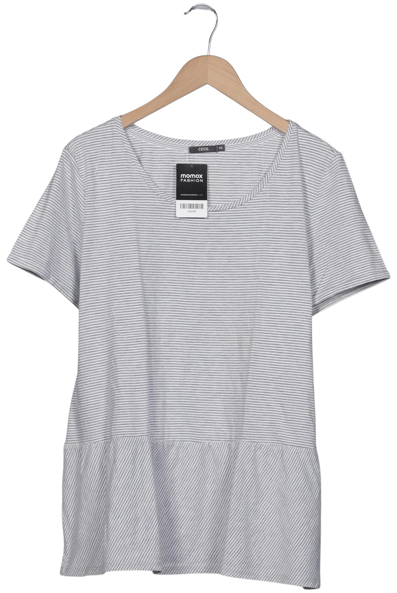 

Cecil Damen T-Shirt, grau, Gr. 46