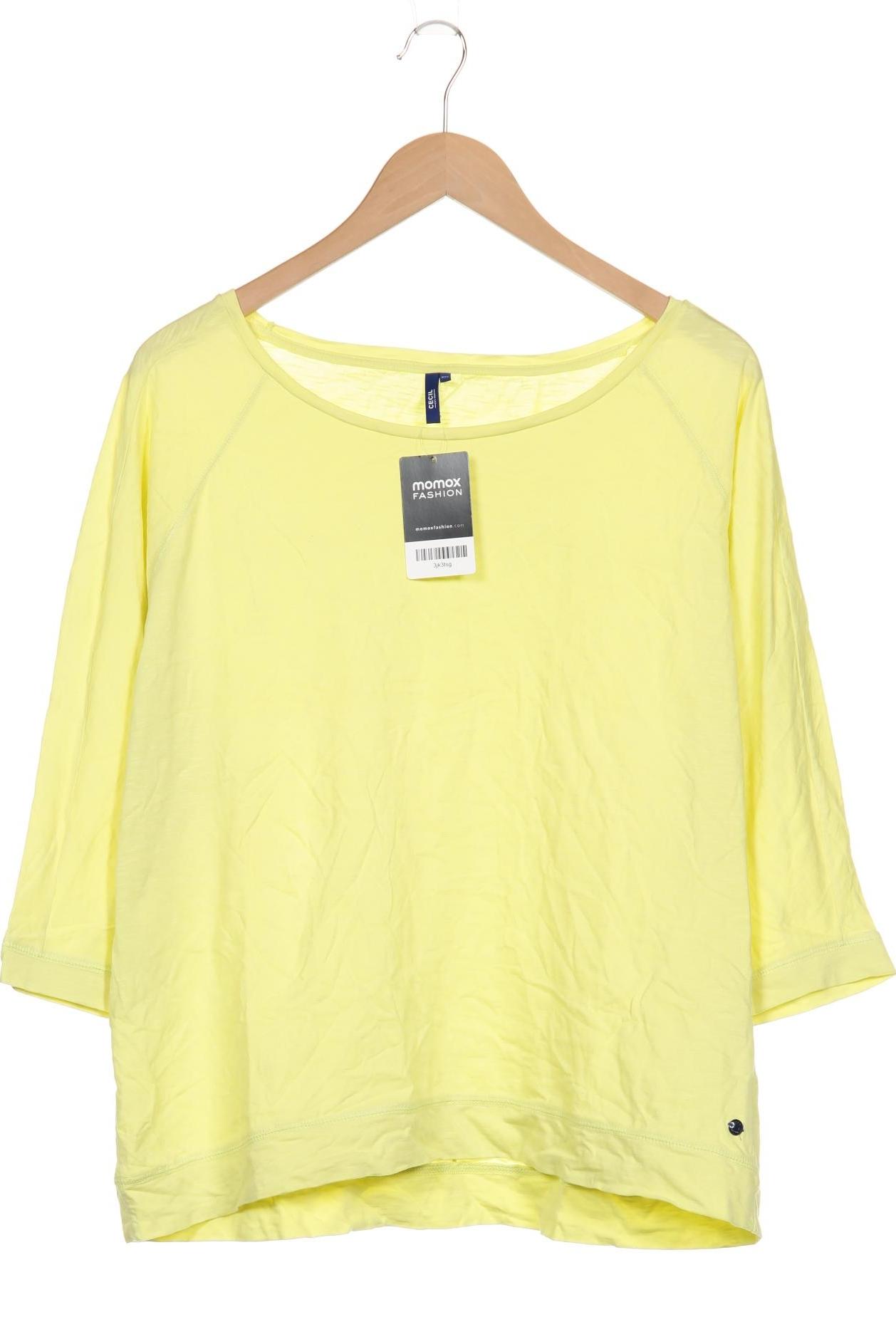

Cecil Damen T-Shirt, gelb, Gr. 46