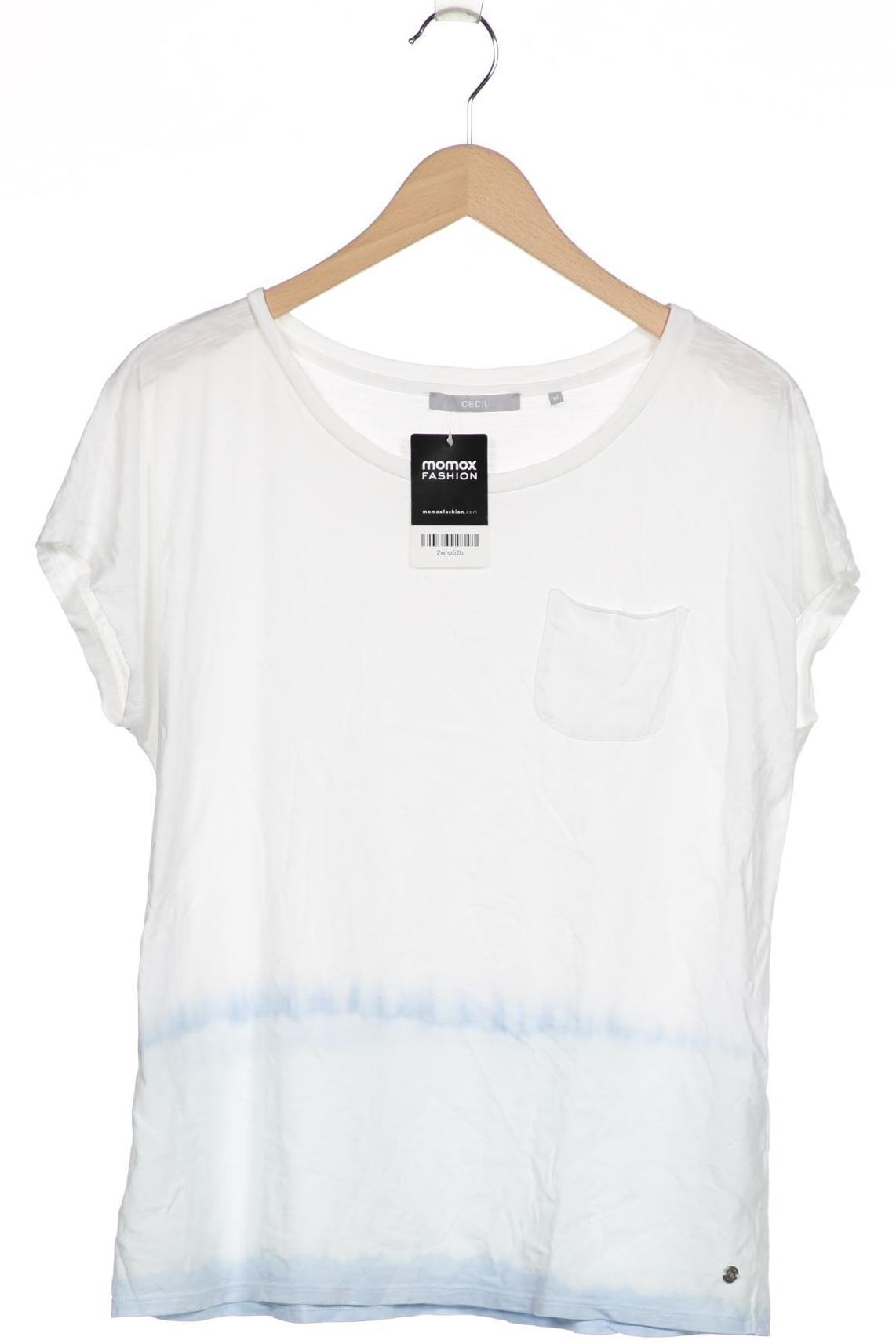 

Cecil Damen T-Shirt, weiß, Gr. 38