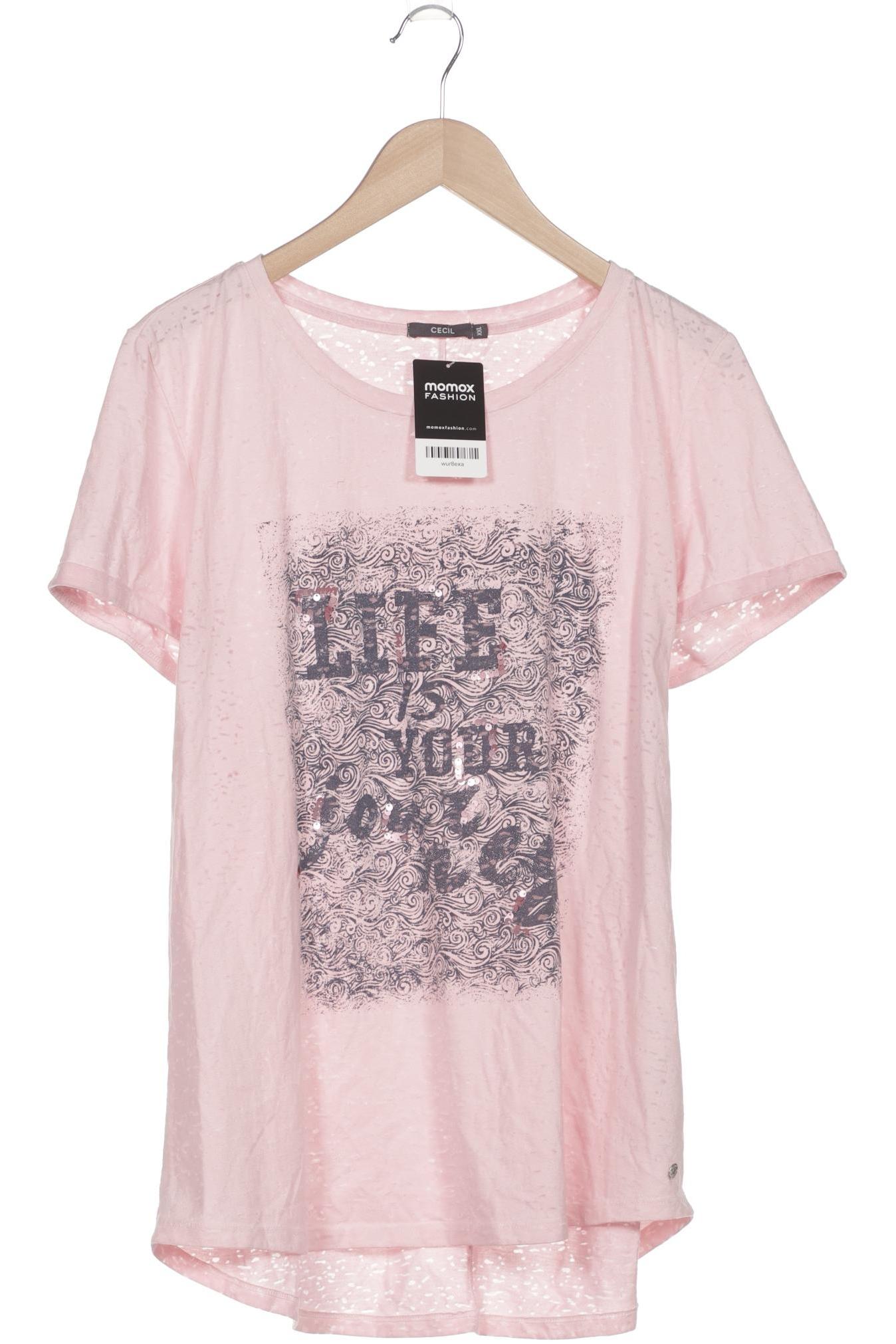 

Cecil Damen T-Shirt, pink, Gr. 46