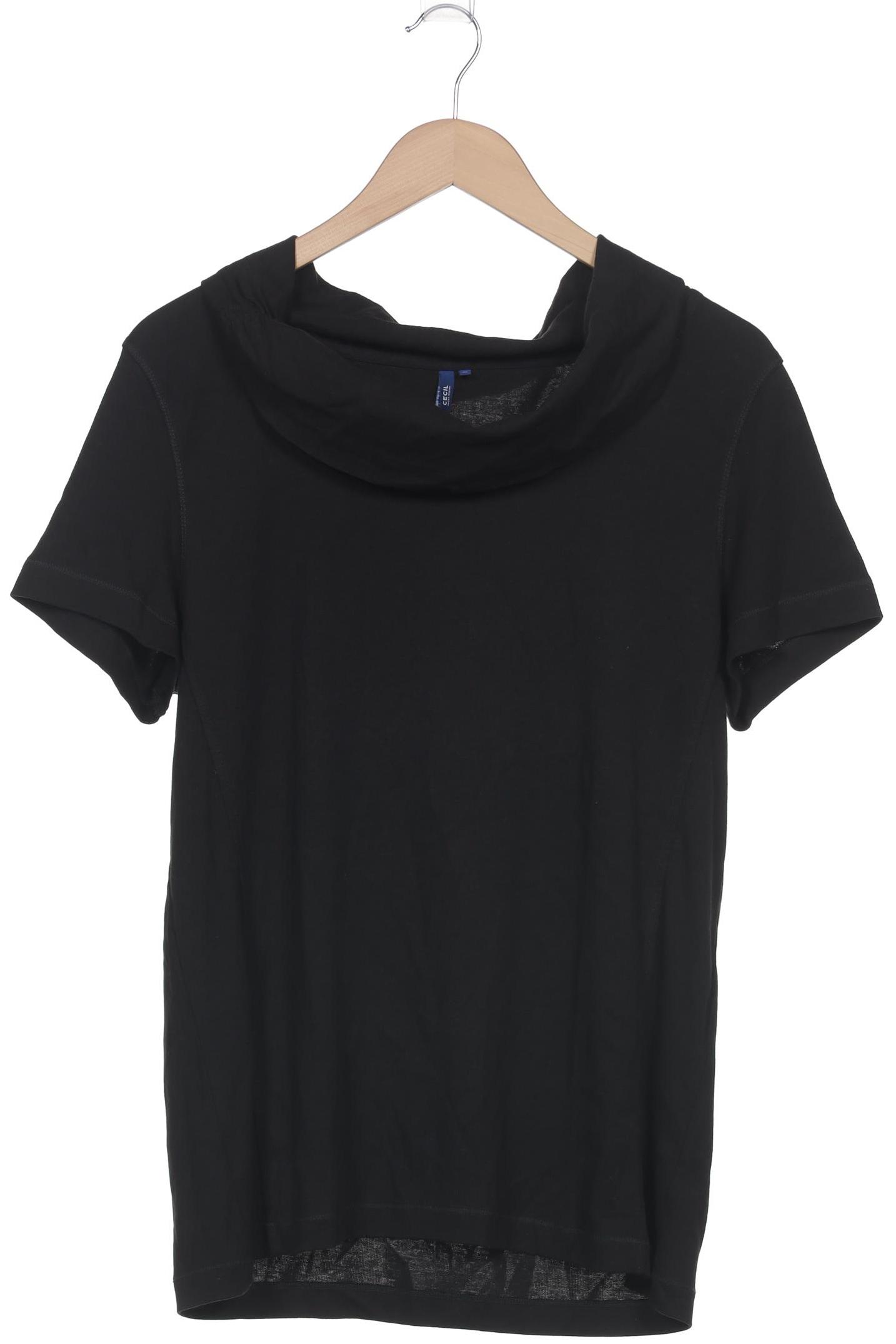 

Cecil Damen T-Shirt, schwarz, Gr. 44