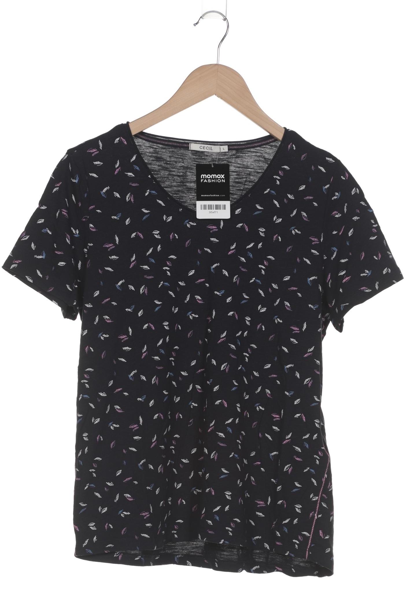 

Cecil Damen T-Shirt, marineblau, Gr. 42
