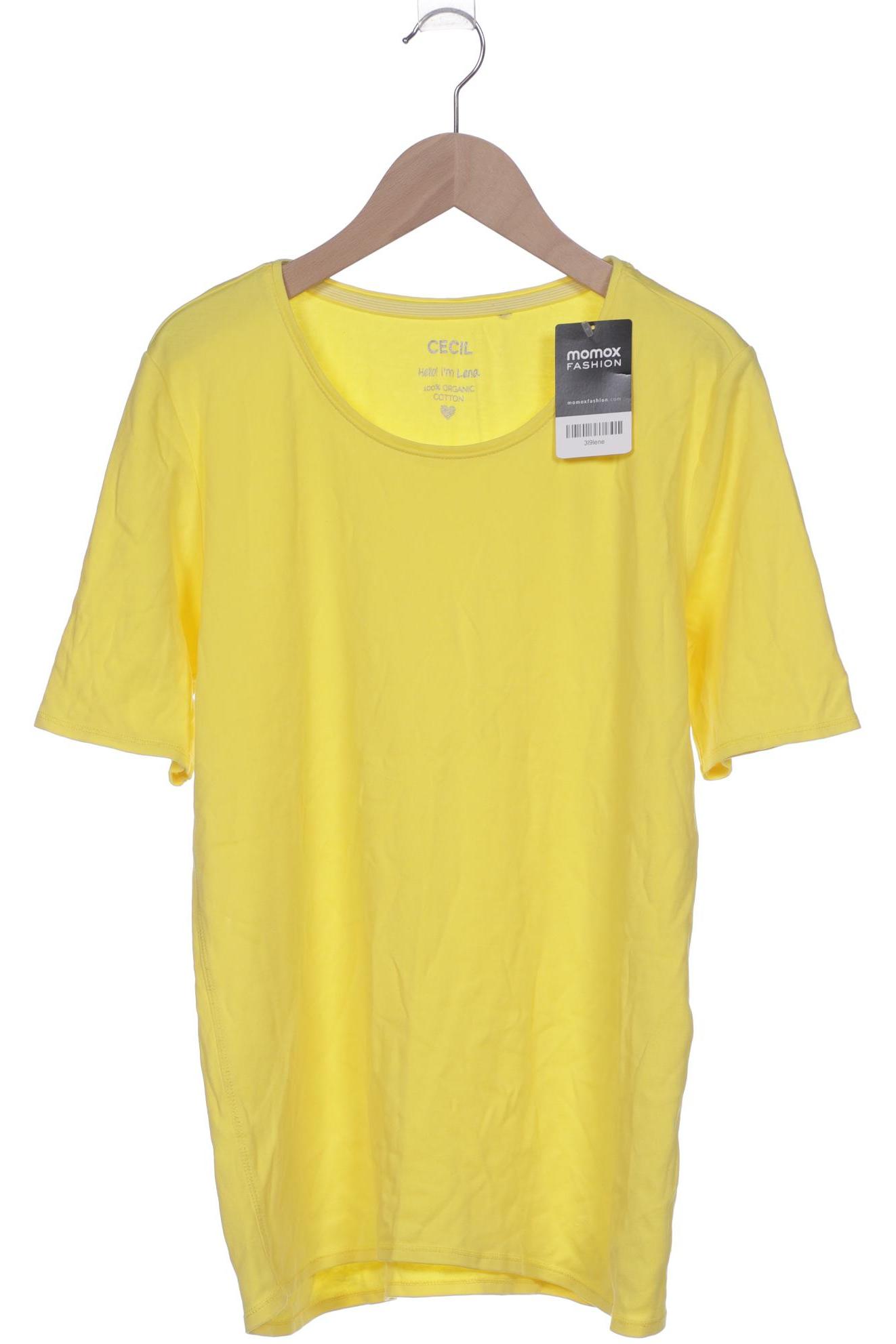 

Cecil Damen T-Shirt, gelb, Gr. 38